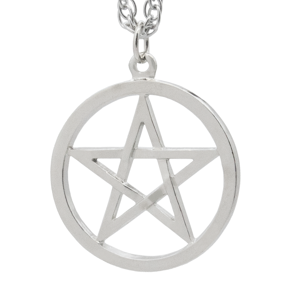Harry Dresden's Pentacle Necklace - White Bronze