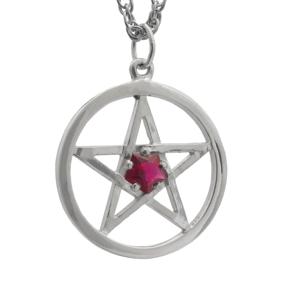 Harry Dresden's Pentacle Necklace with Ruby