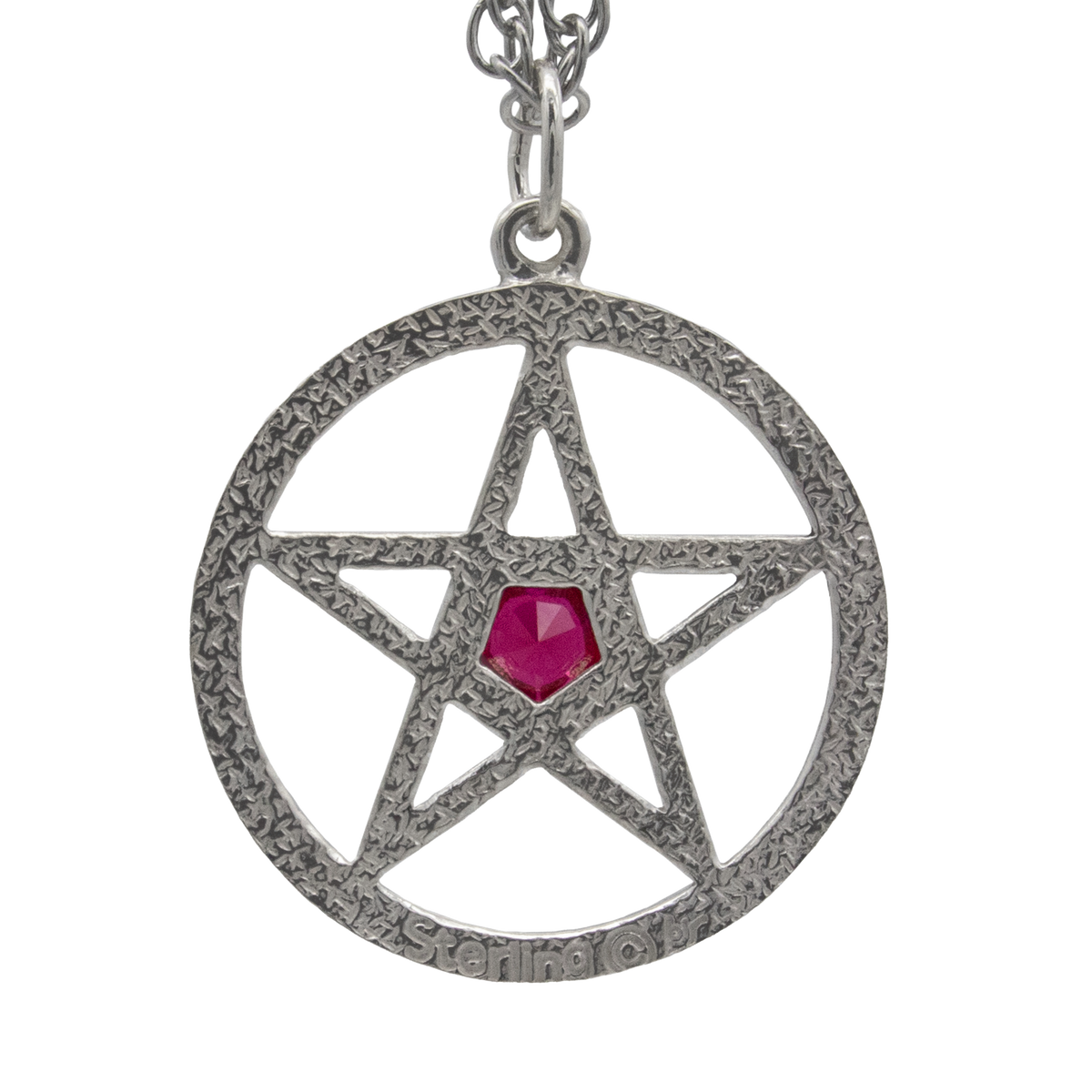 Harry Dresden's Pentacle Necklace with Ruby