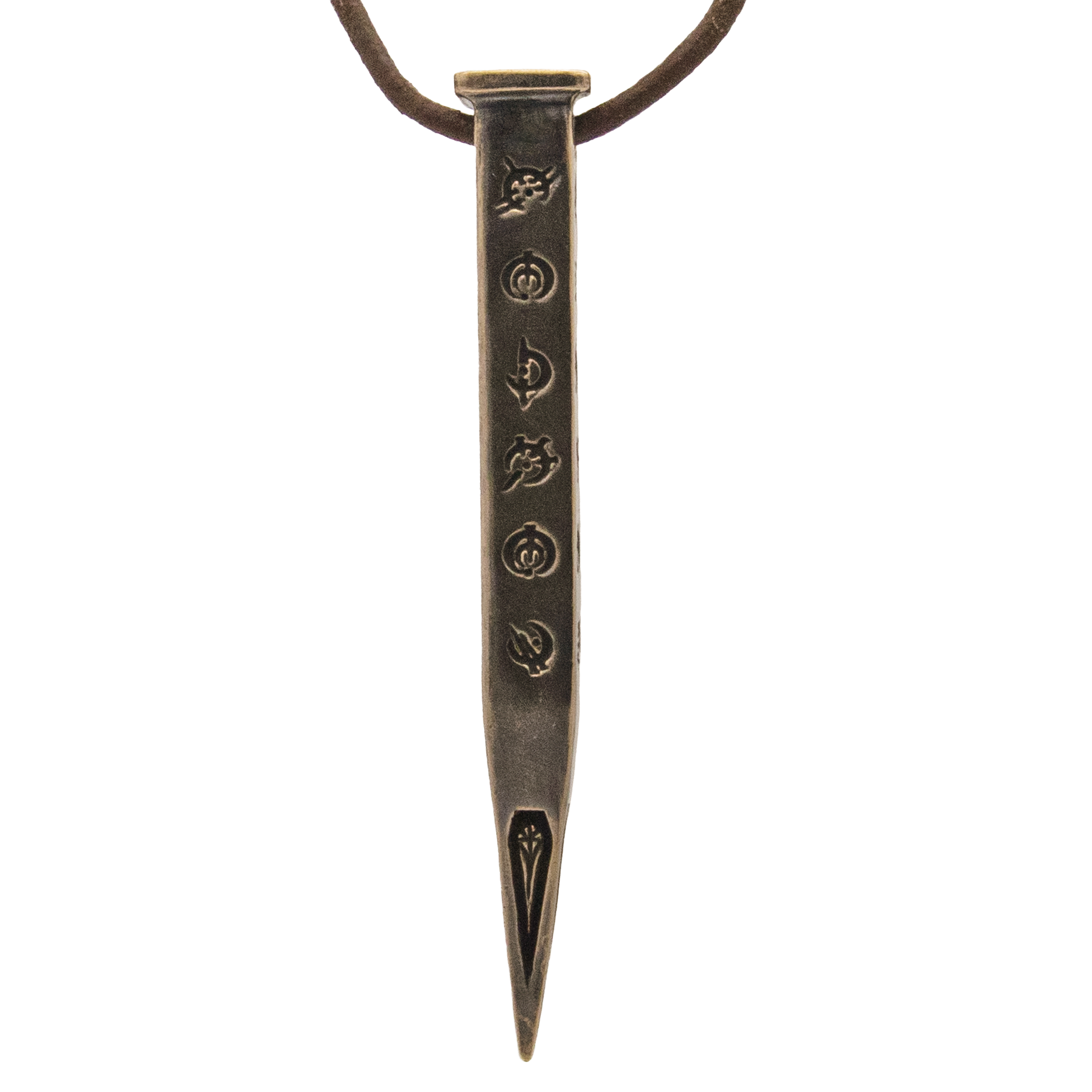 Hemalurgy Spike Necklace - Bronze