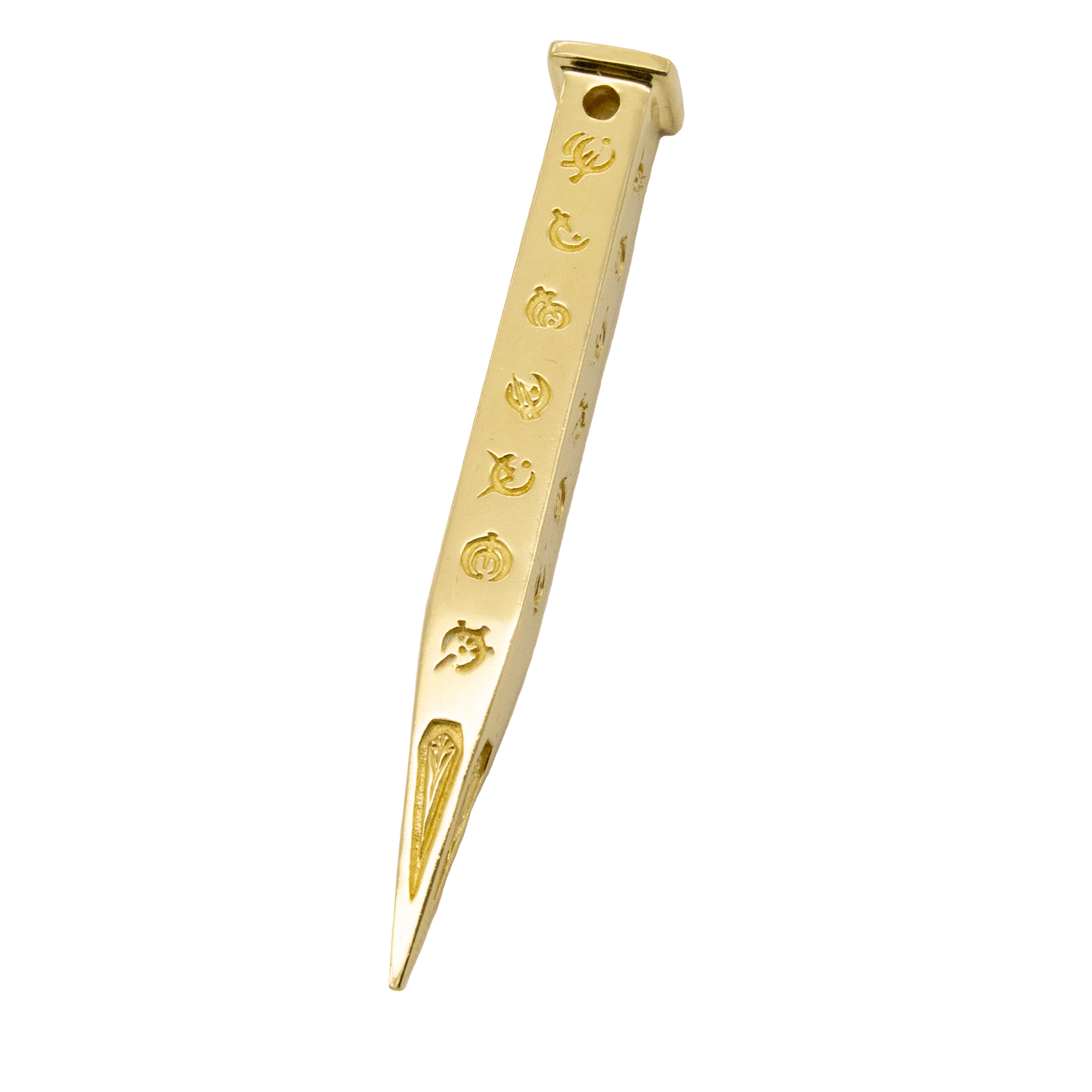 Hemalurgy Spike Necklace - Brass