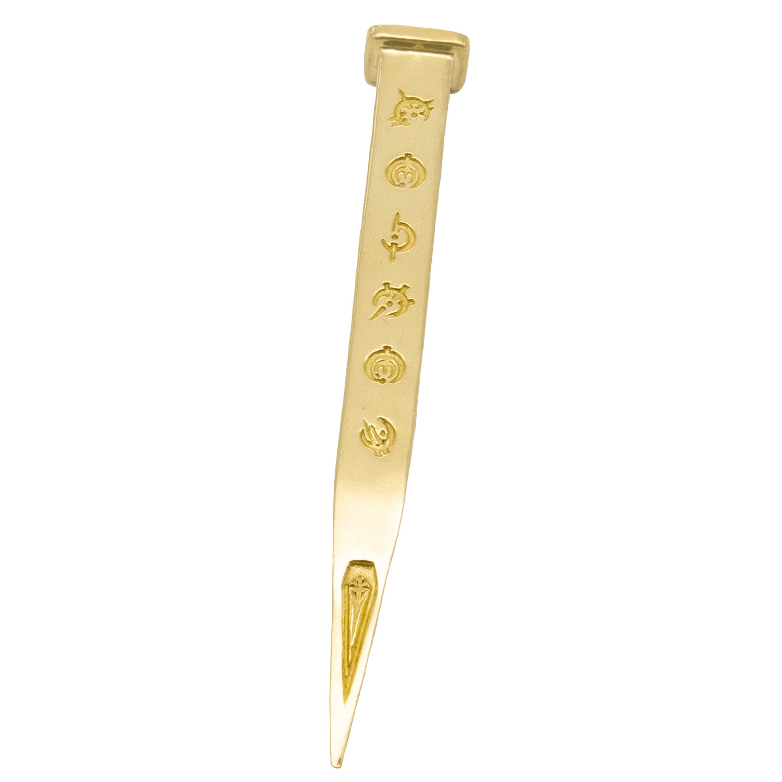 Hemalurgy Spike Necklace - Brass
