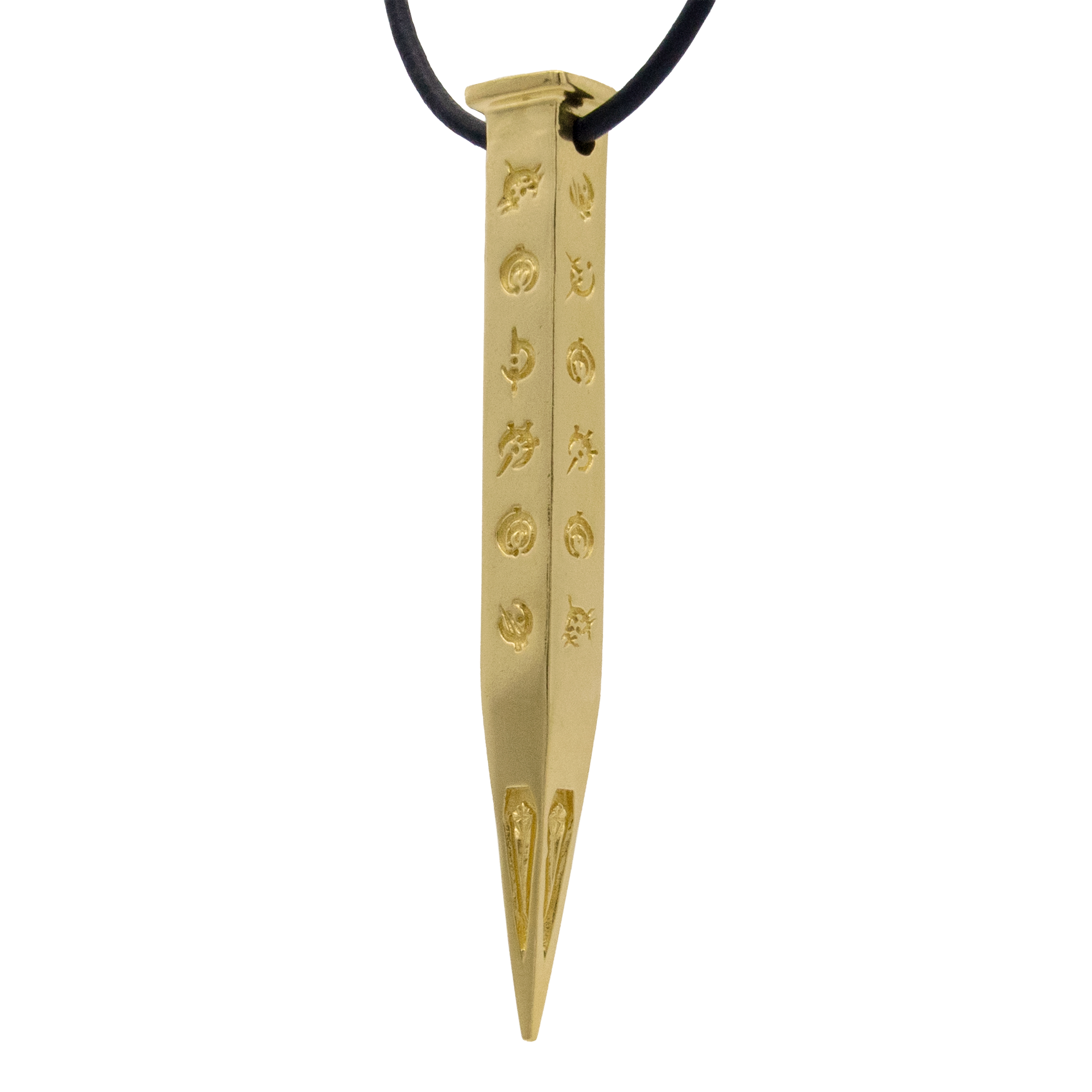 Hemalurgy Spike Necklace - Brass