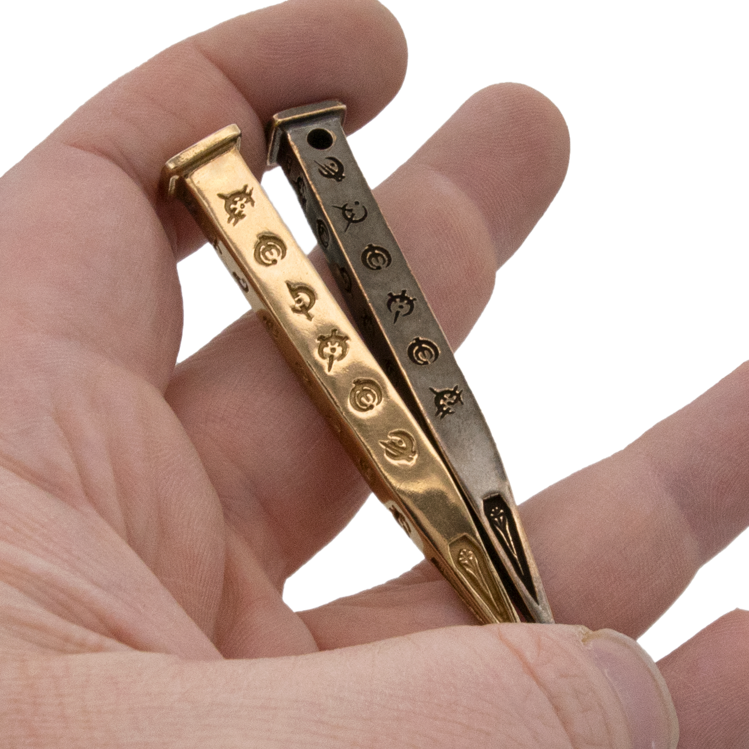 Hemalurgy Spike Necklace - Brass