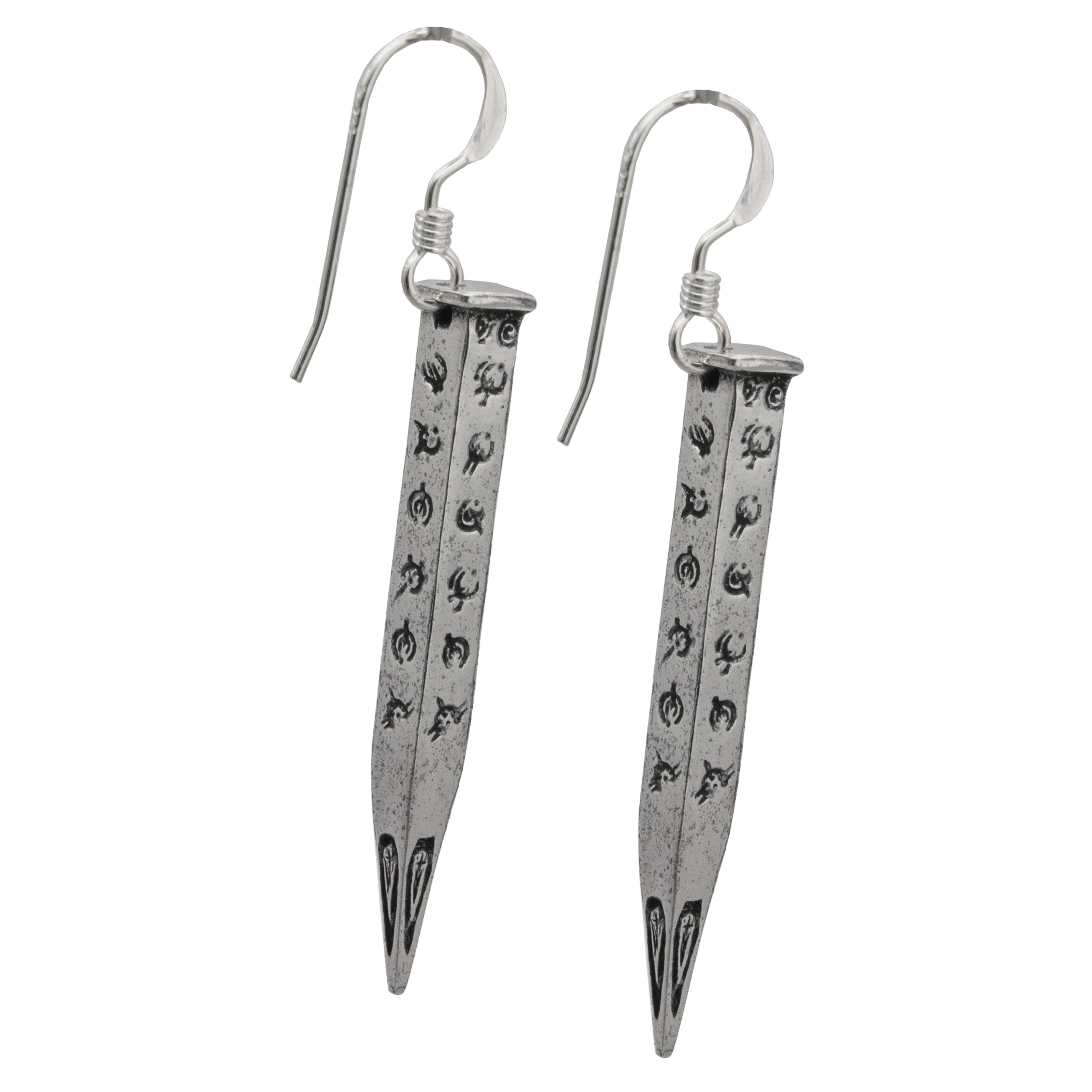 Hemalurgy Spike Earrings - Silver