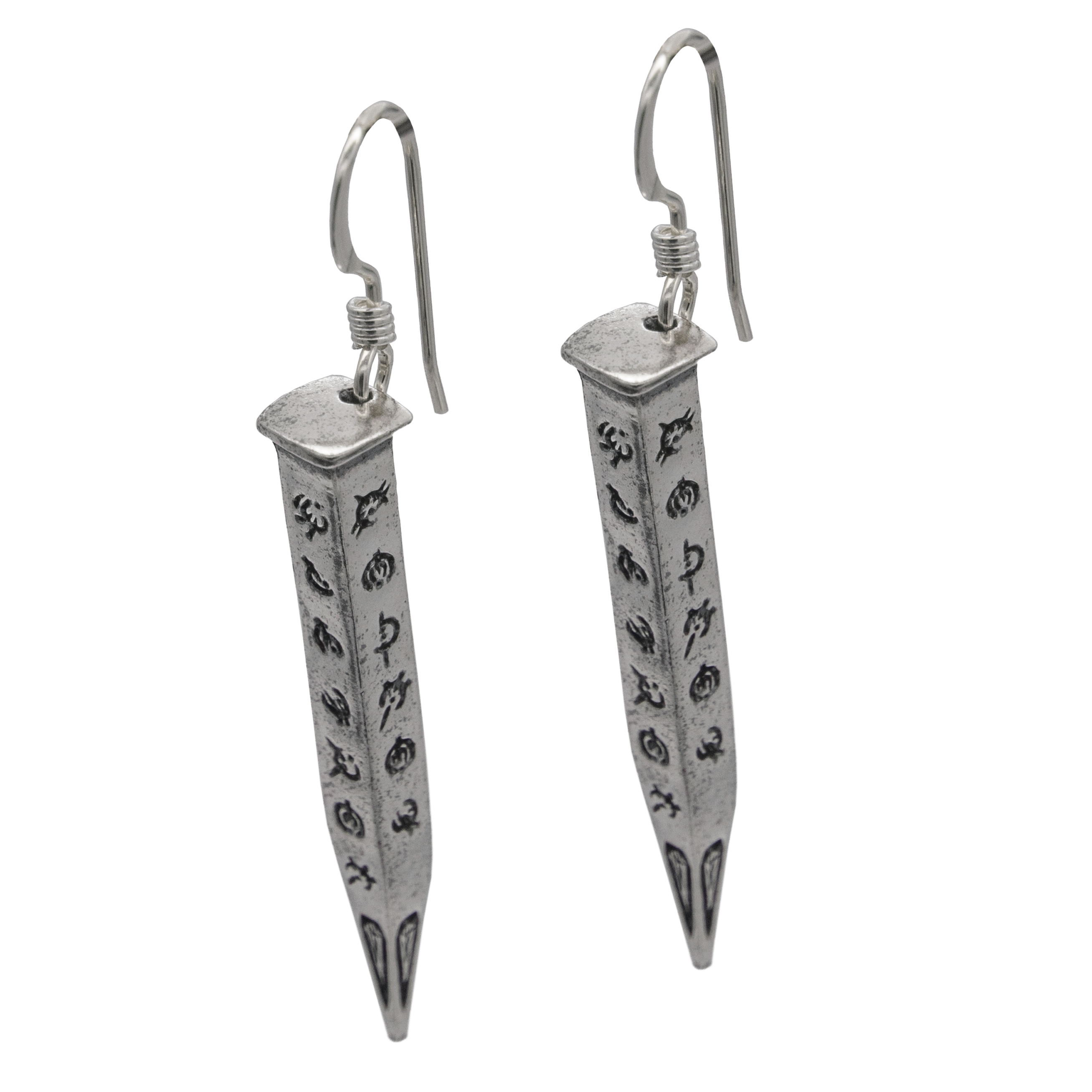 Hemalurgy Spike Earrings - Silver