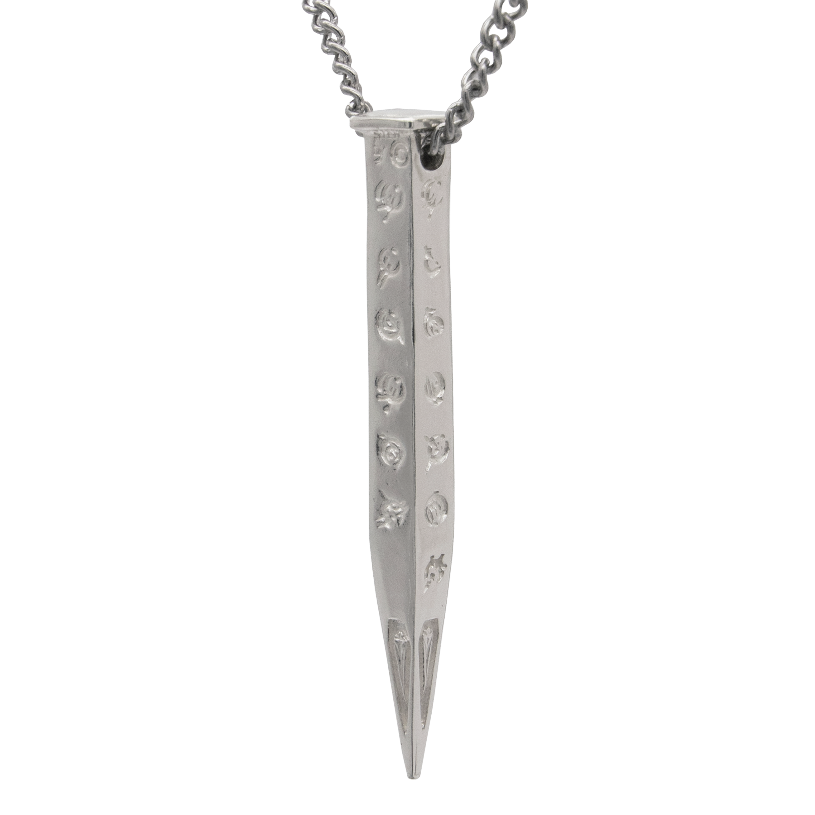 Hemalurgy Spike Necklace - Silver