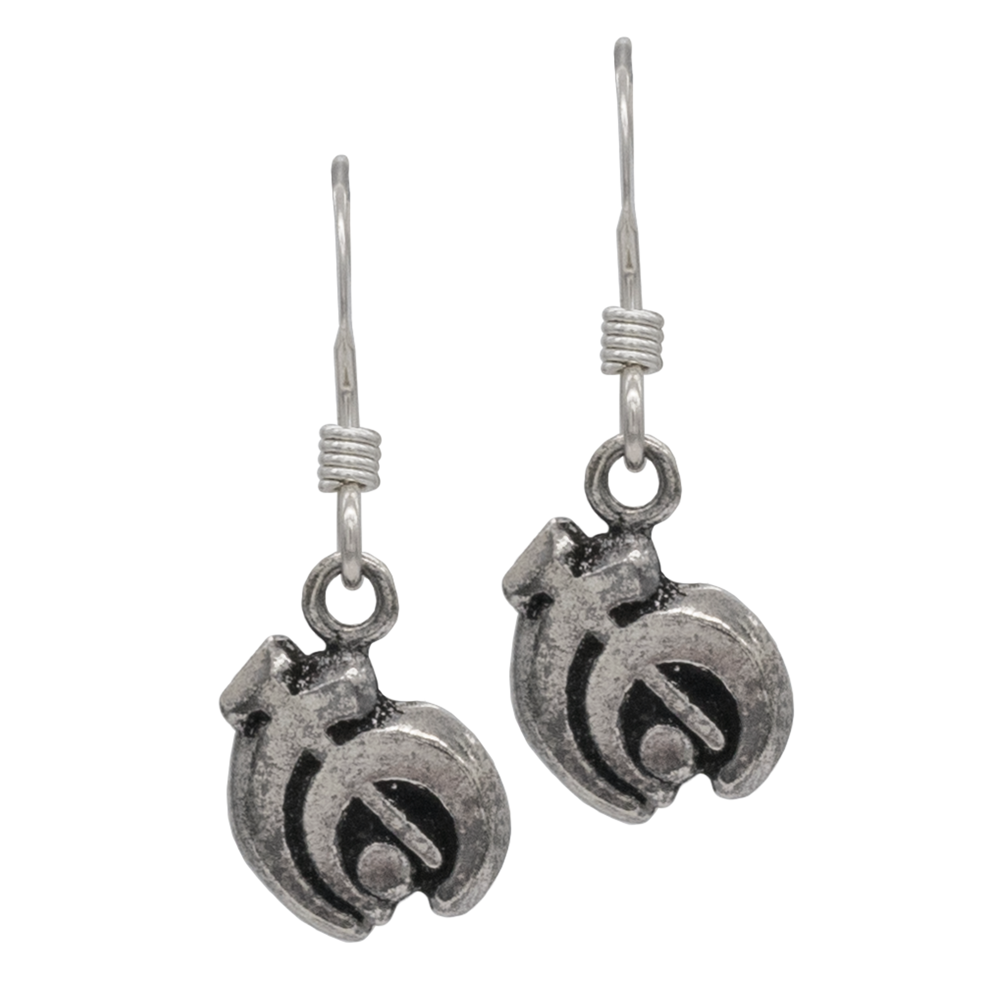 Pewter Allomancer Earrings