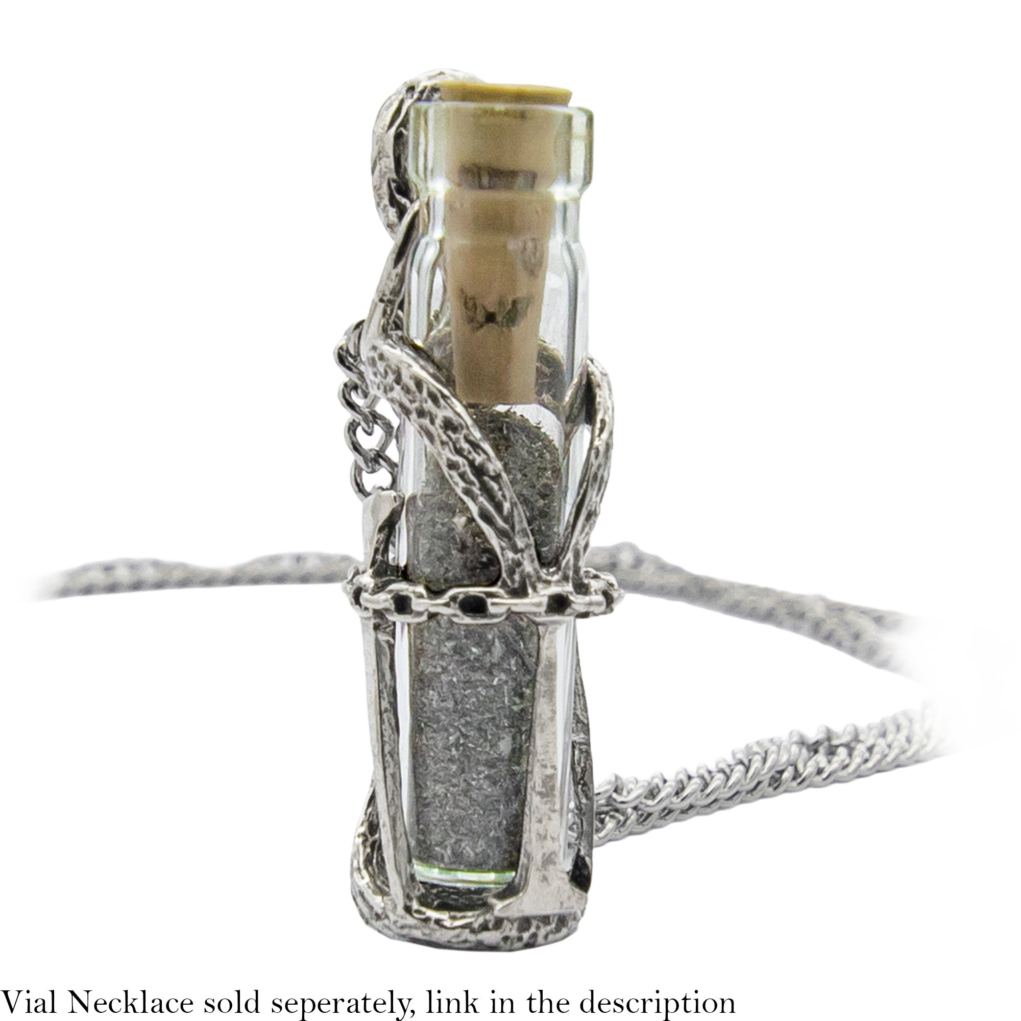 Pewter Vial
