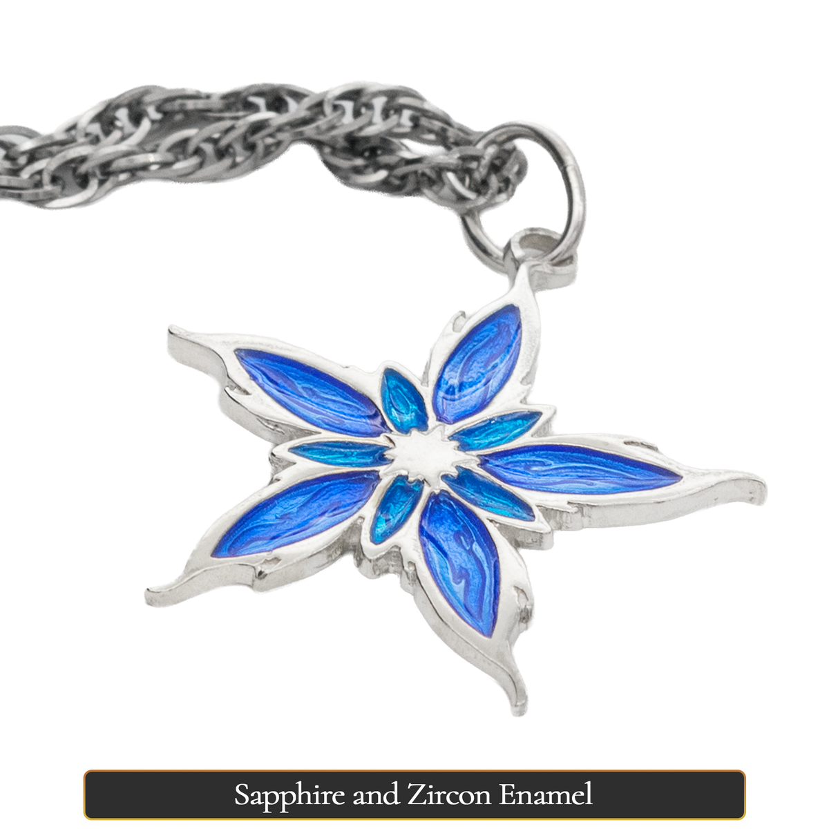 Enameled Nalthis Pendant - Sterling Silver