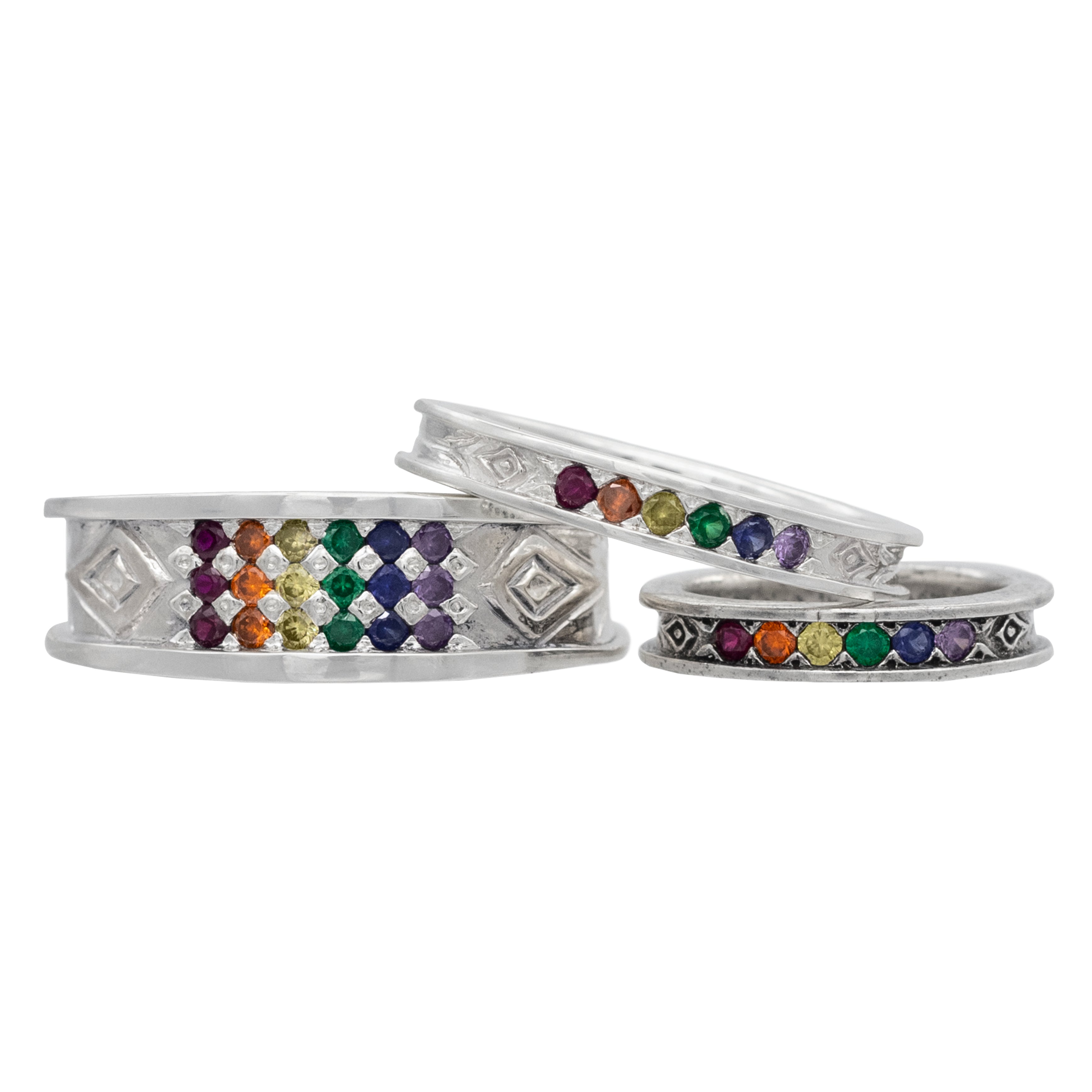 Gemstone Pride Ring - Small