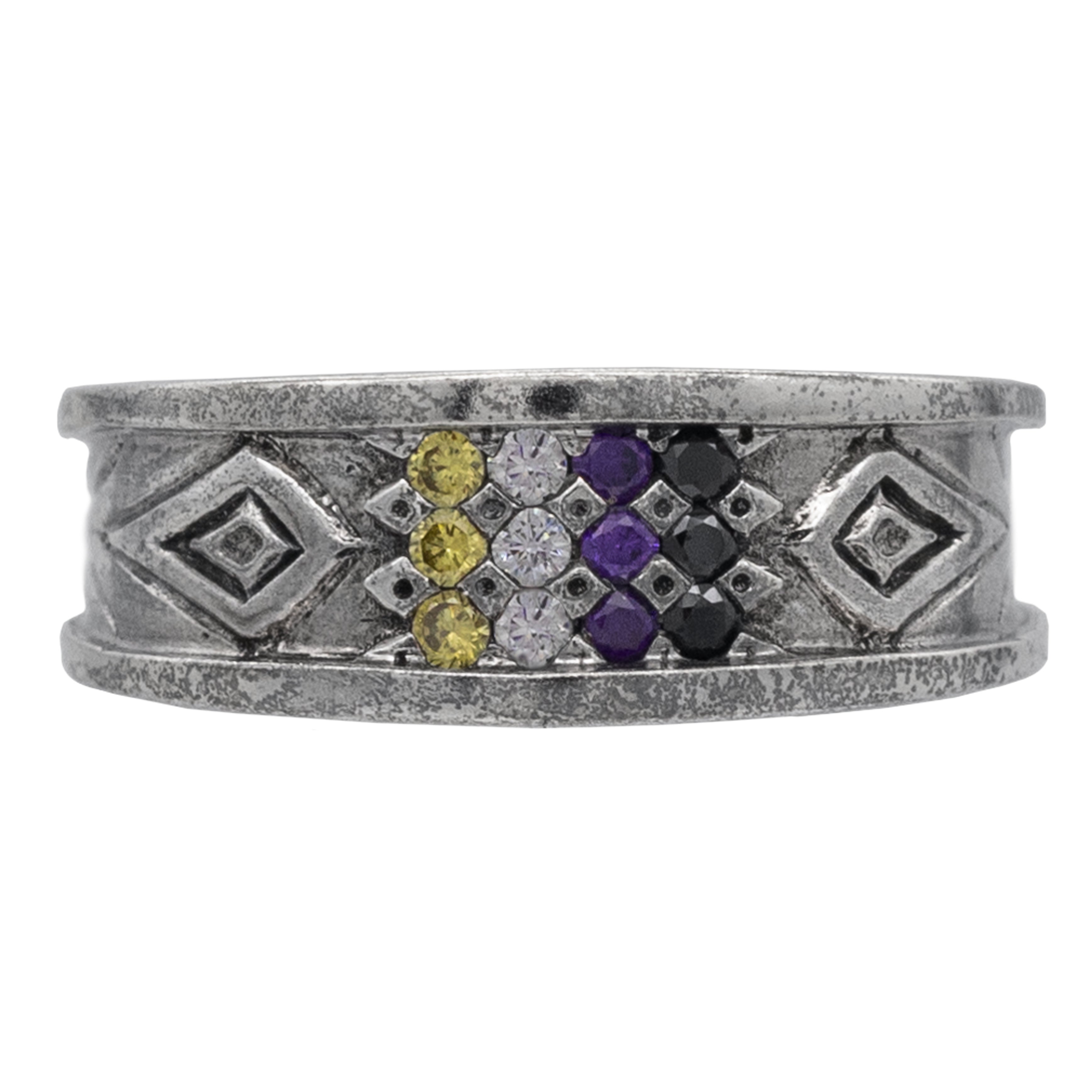 Gemstone Pride Ring - Large