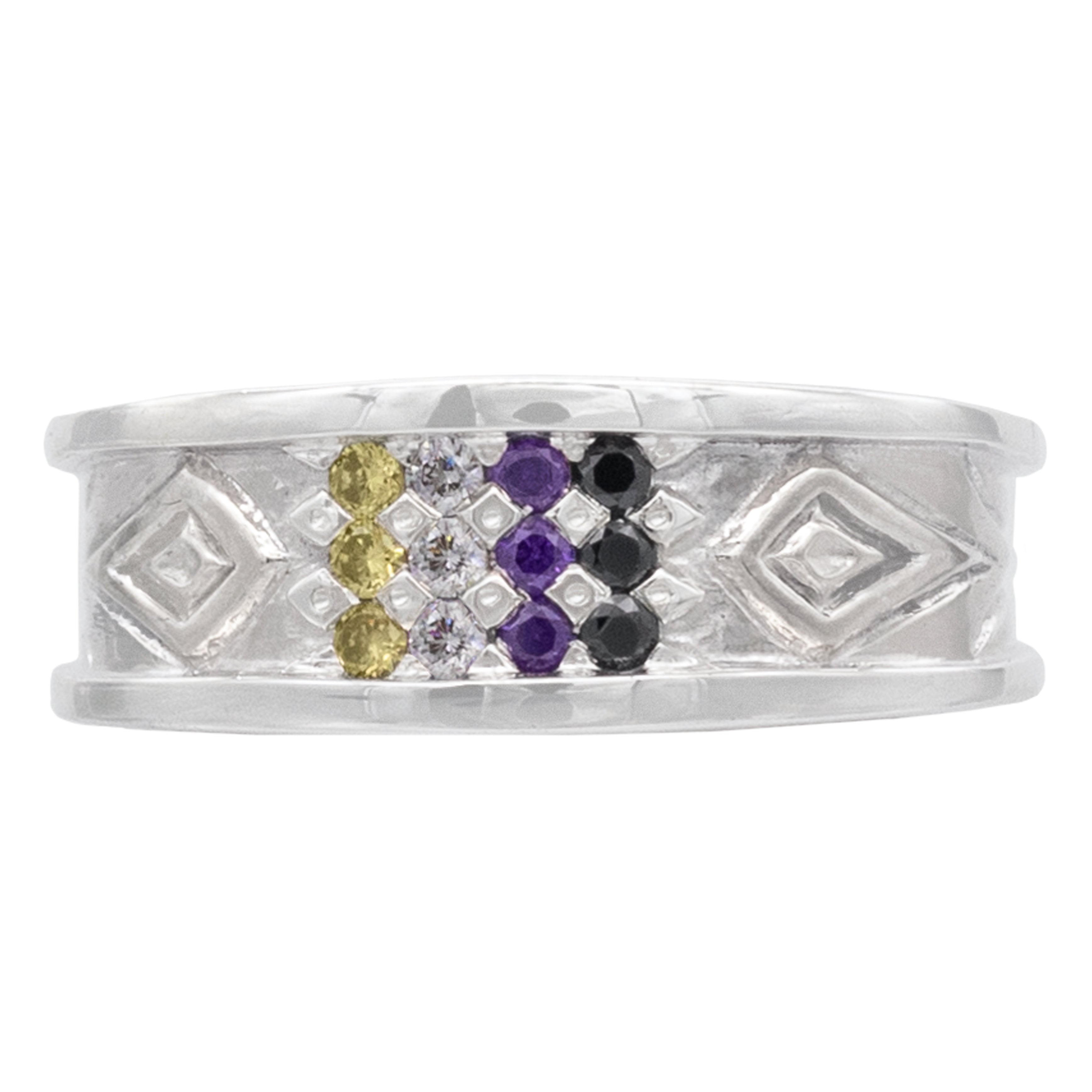 Gemstone Pride Ring - Large