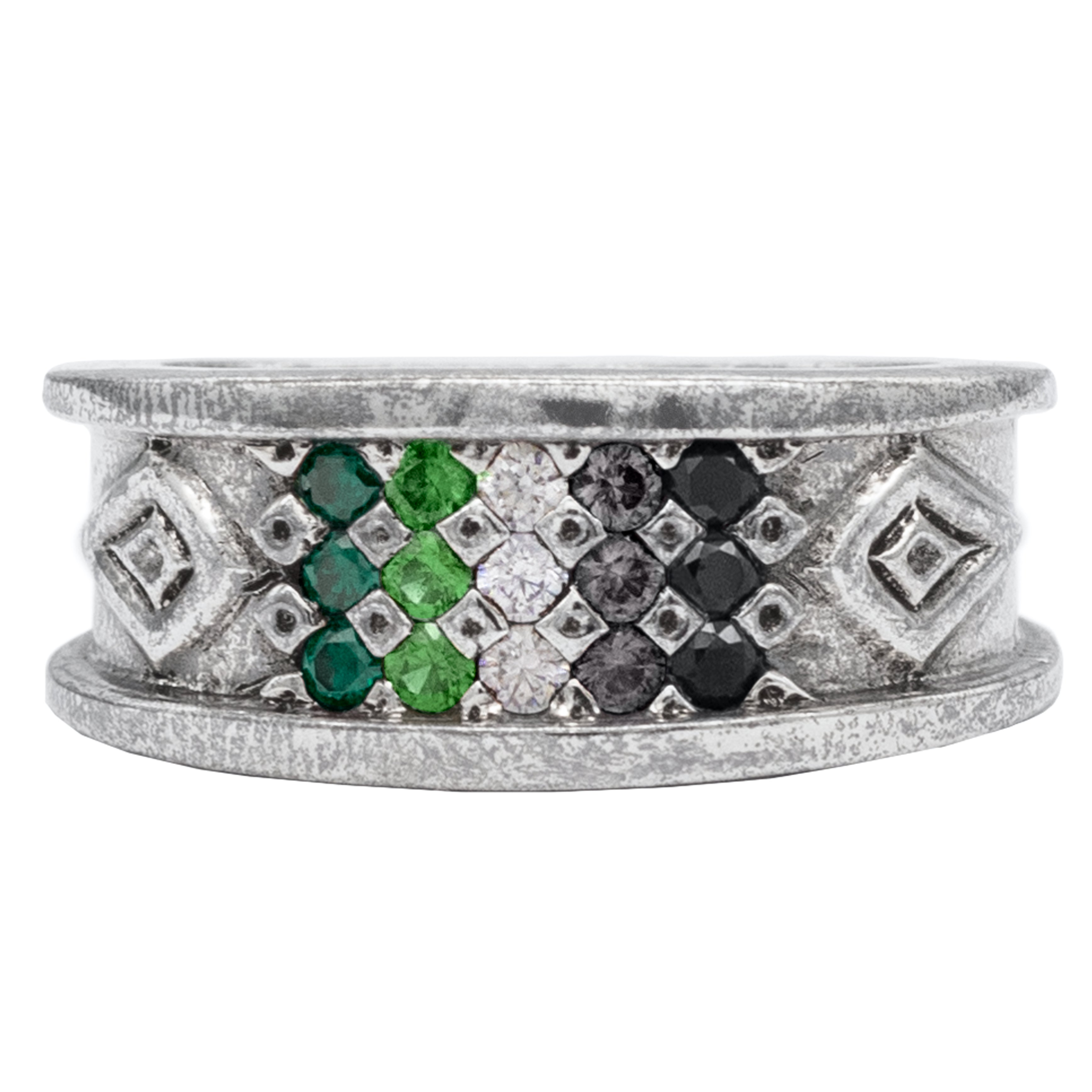Gemstone Pride Ring - Large