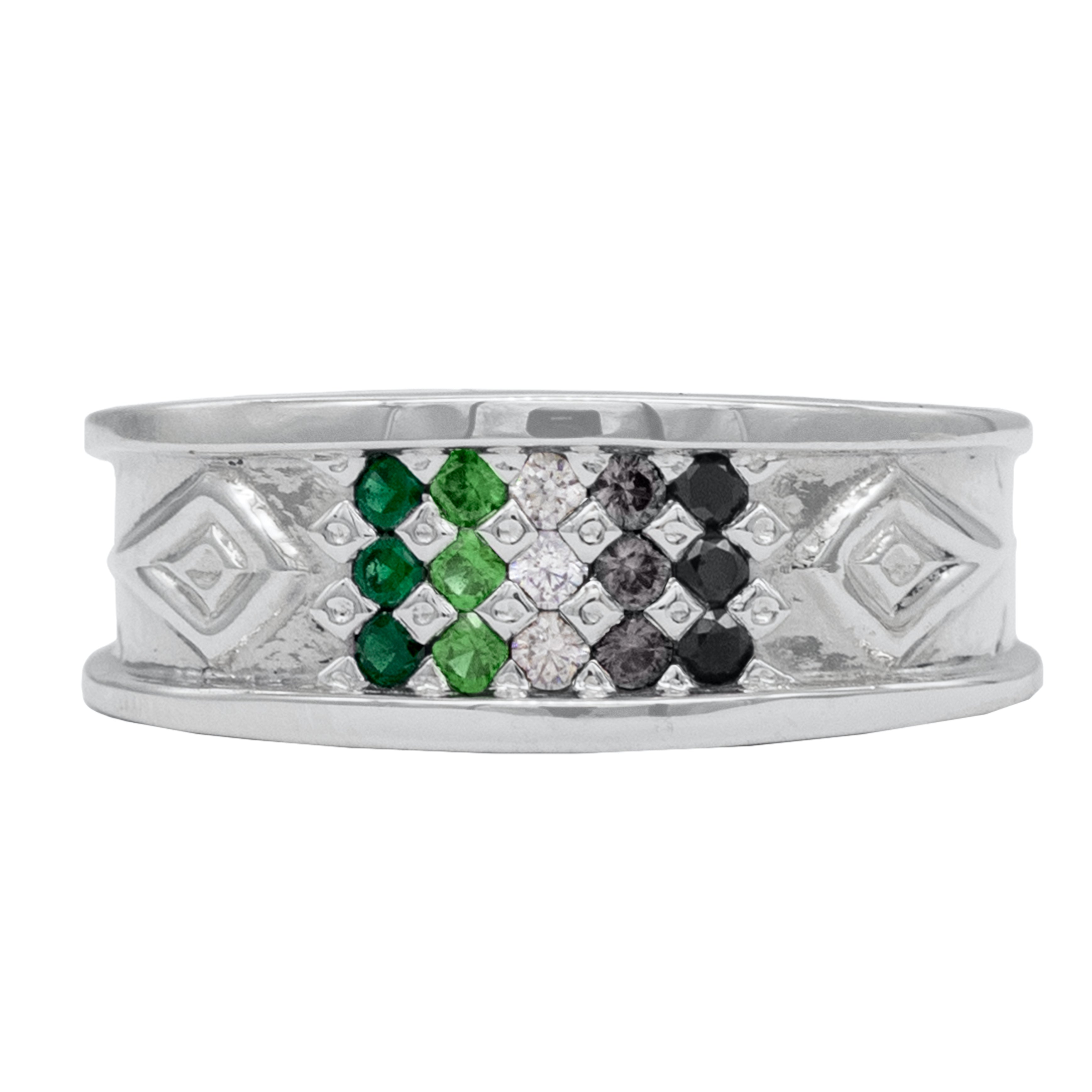Gemstone Pride Ring - Large
