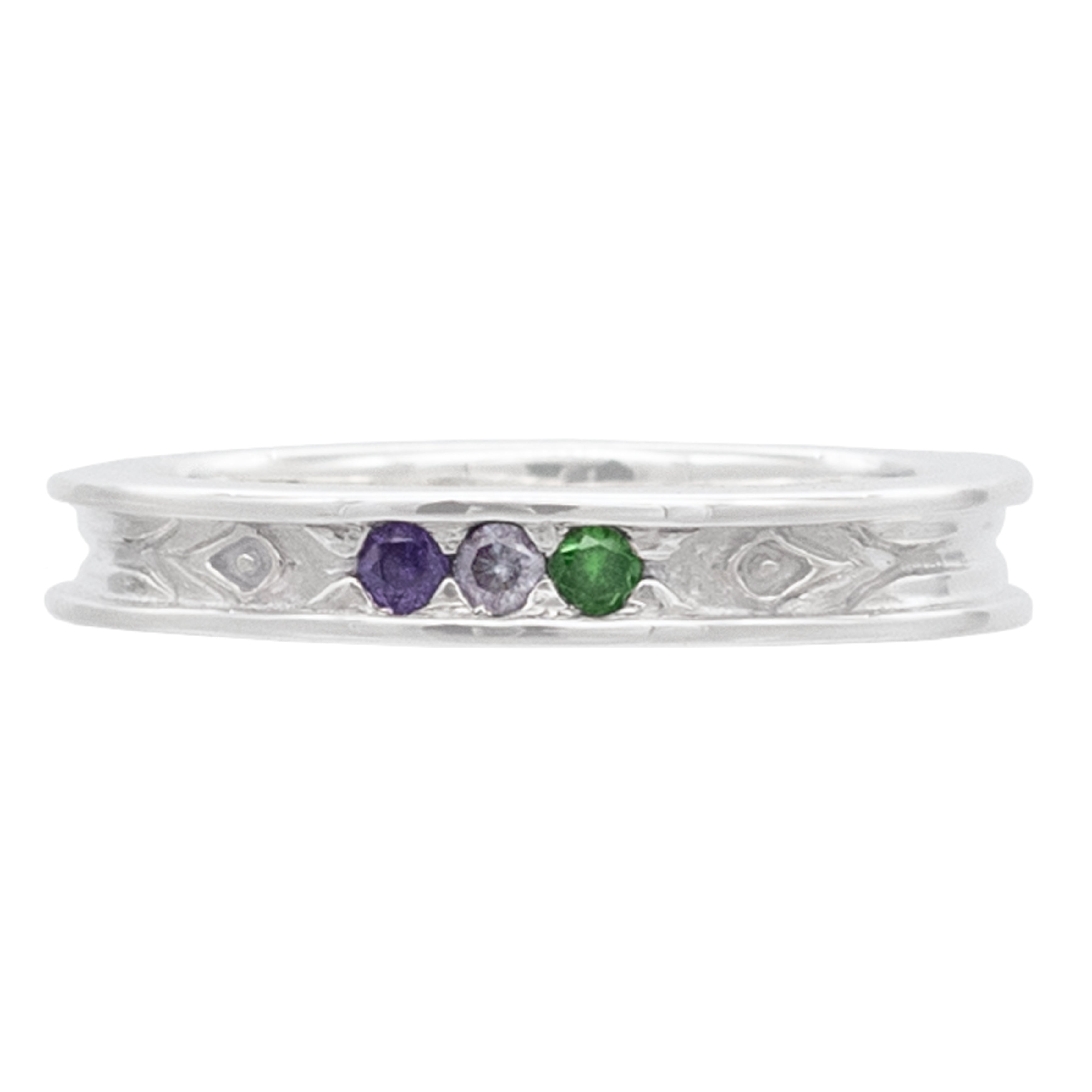 Gemstone Pride Ring - Small