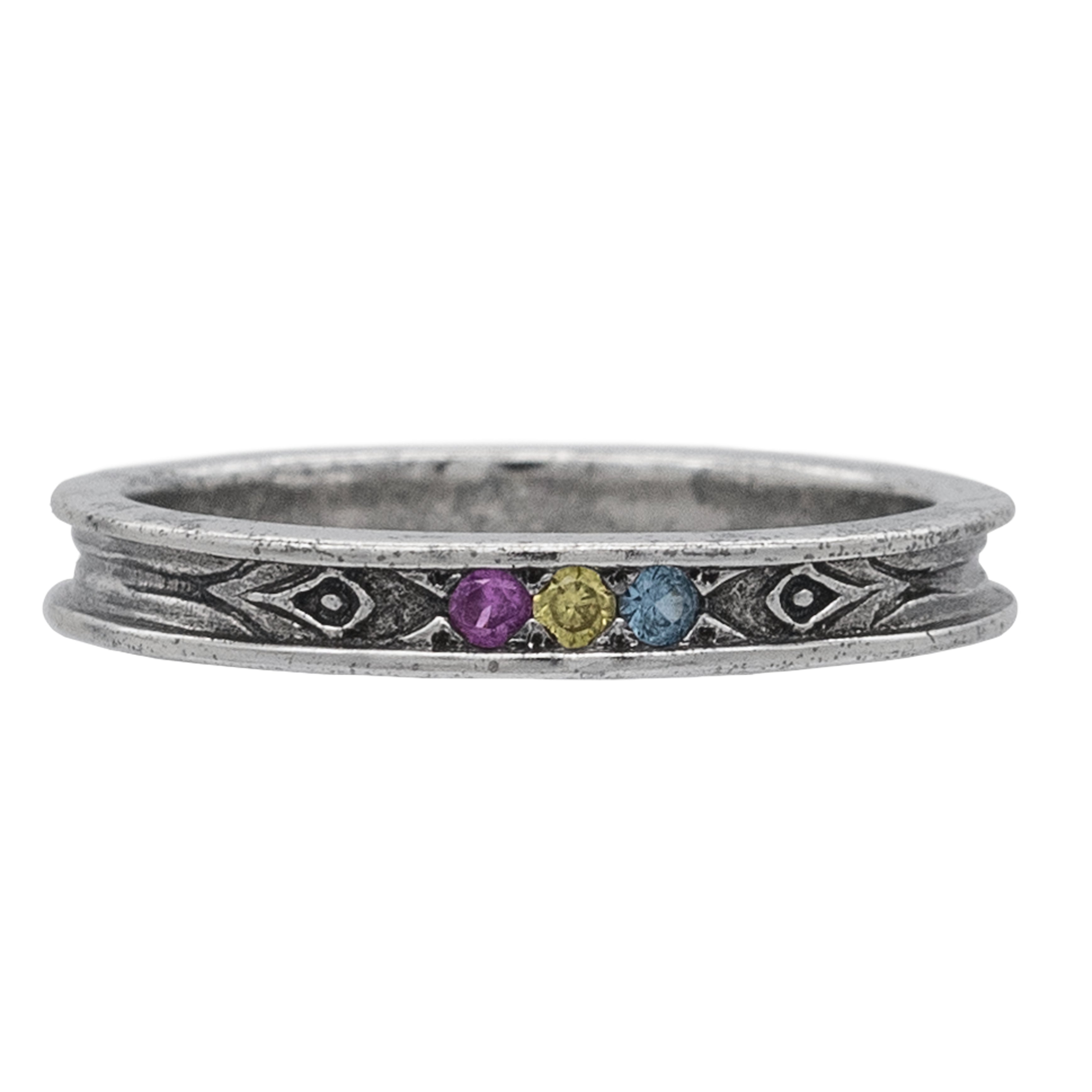 Gemstone Pride Ring - Small