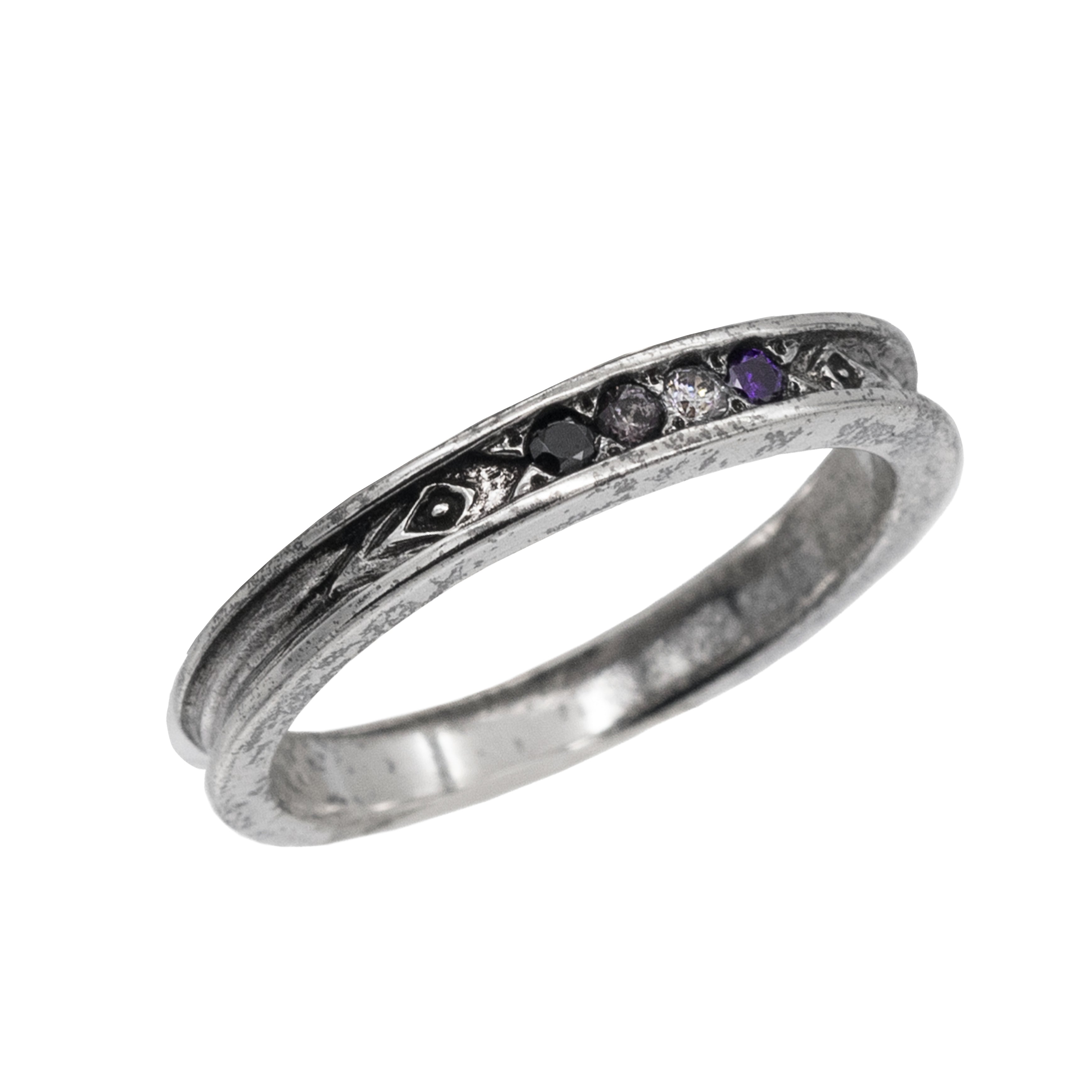 Gemstone Pride Ring - Small