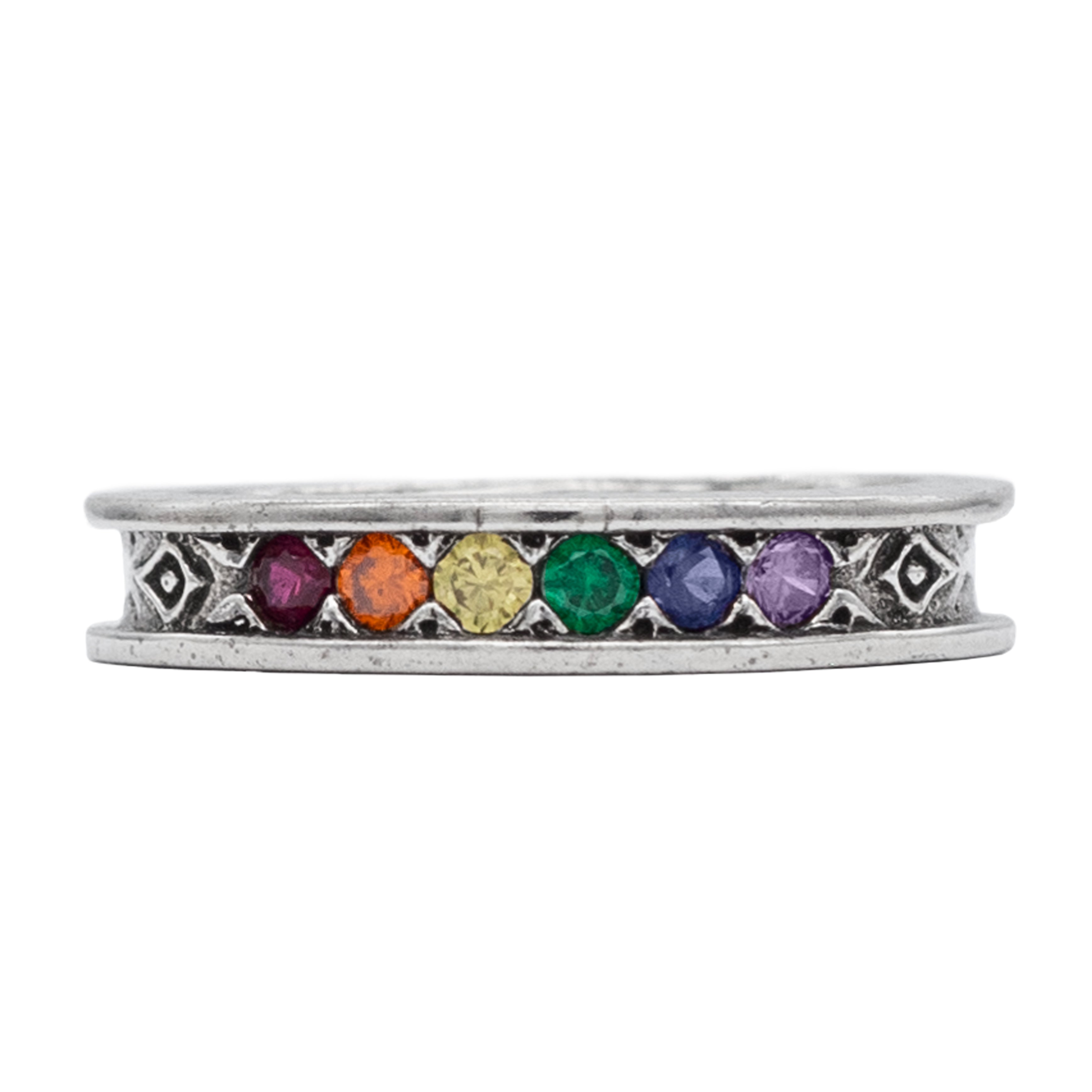 Gemstone Pride Ring - Small
