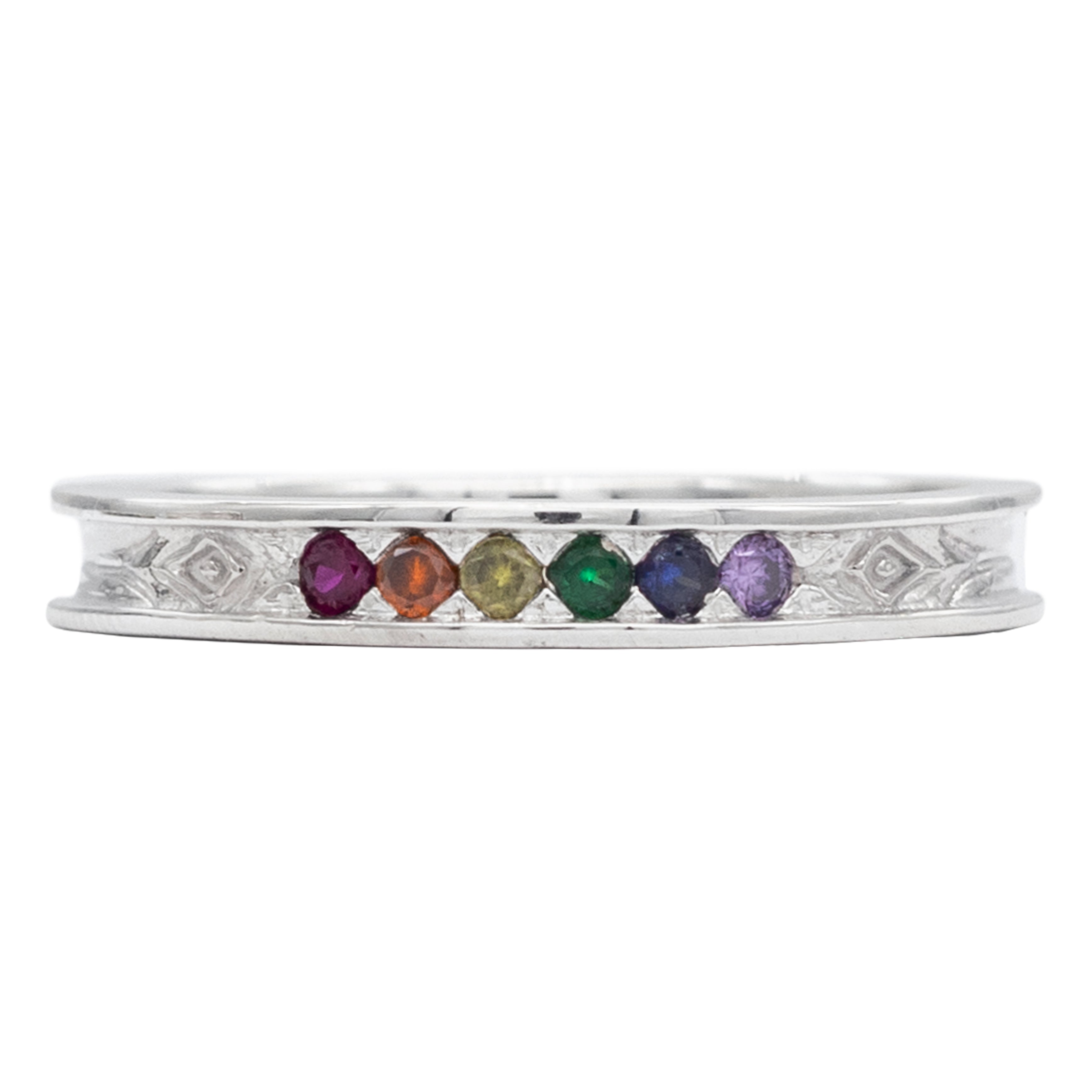 Gemstone Pride Ring - Small