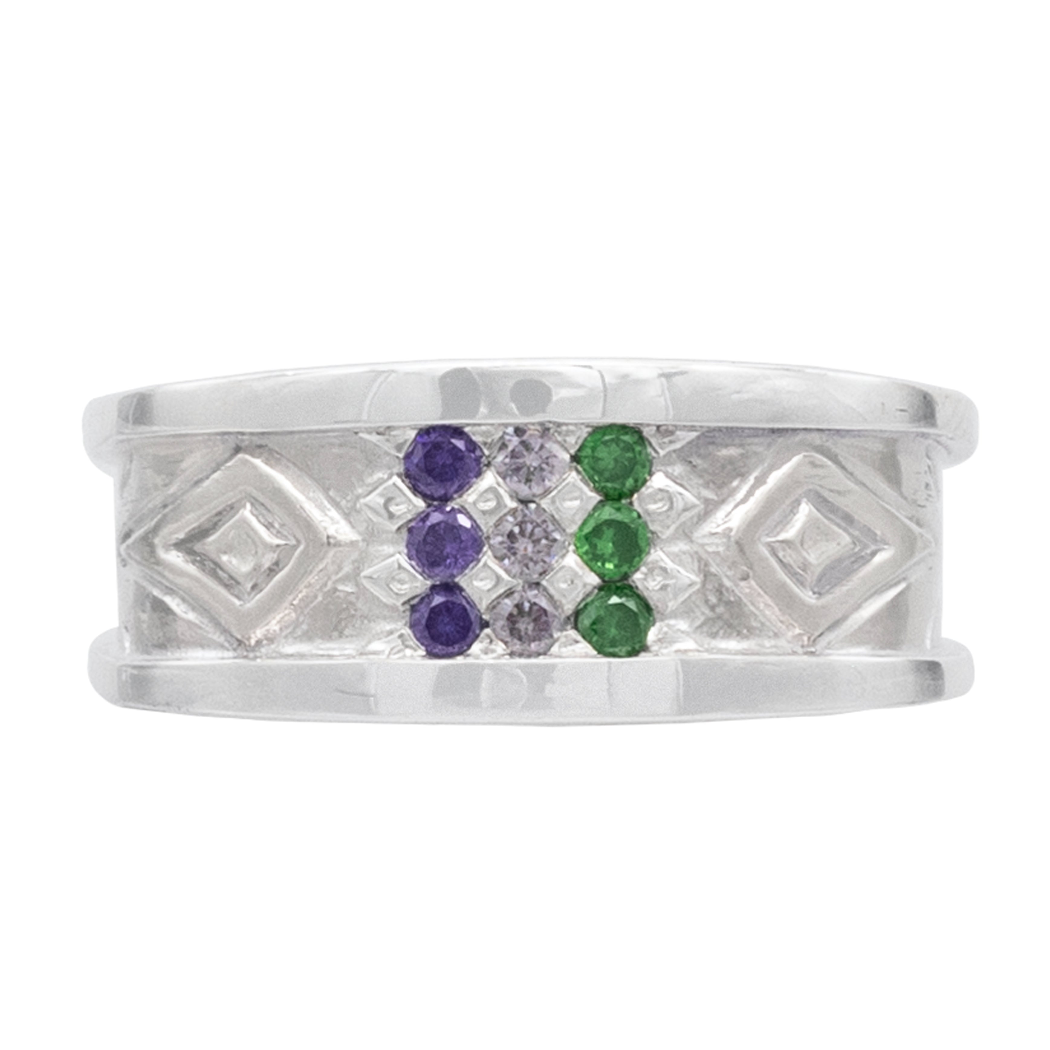 Gemstone Pride Ring - Large