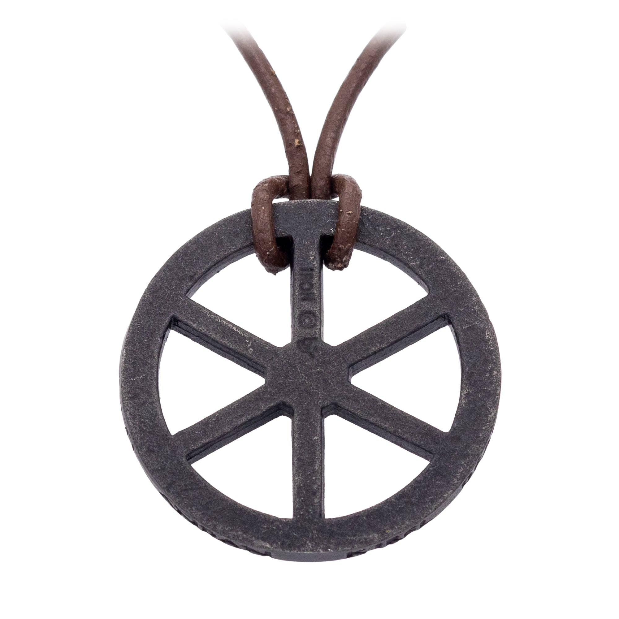 Tehlu's Iron Wheel Necklace