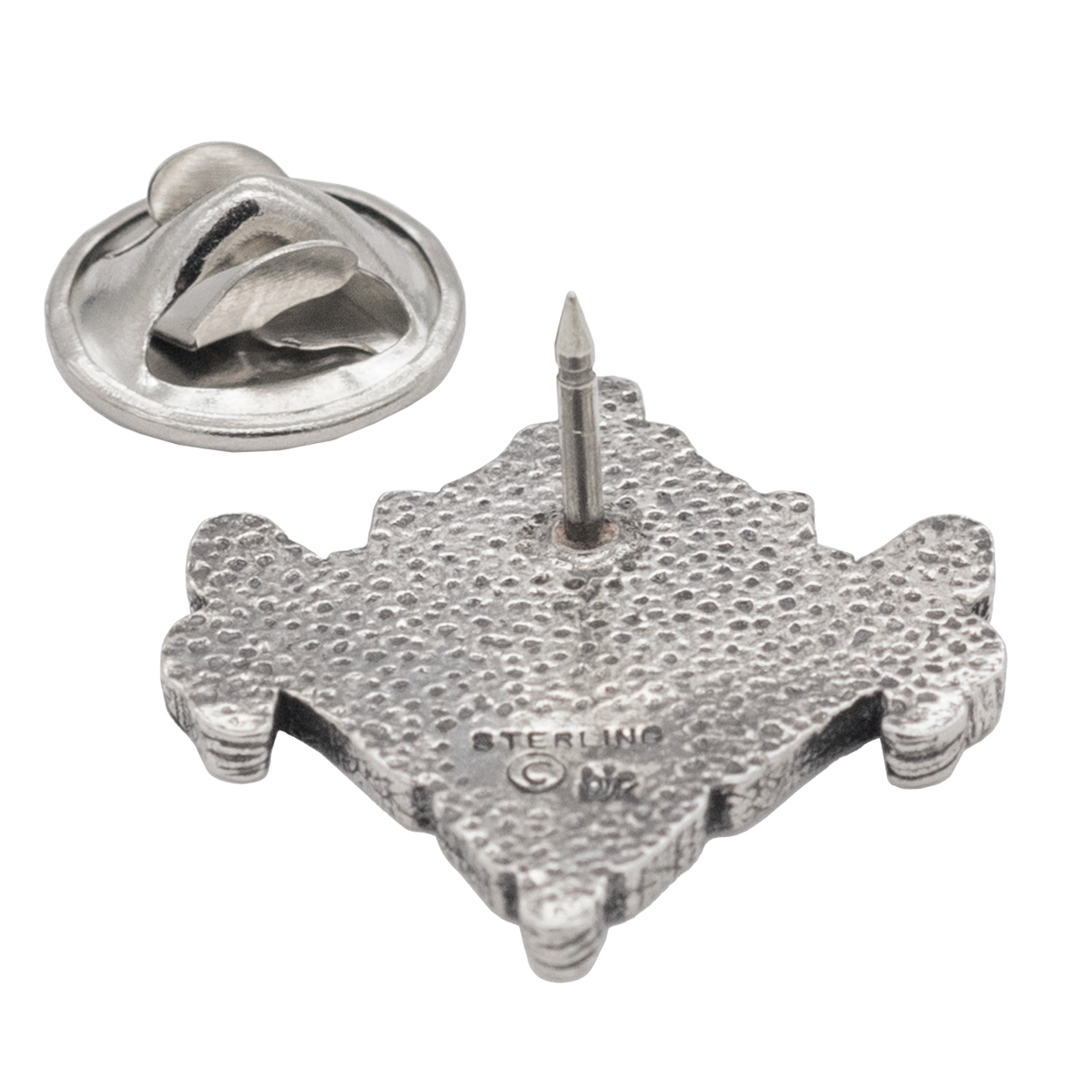 Beteb Elsecallers Glyph Pin - Sterling Silver