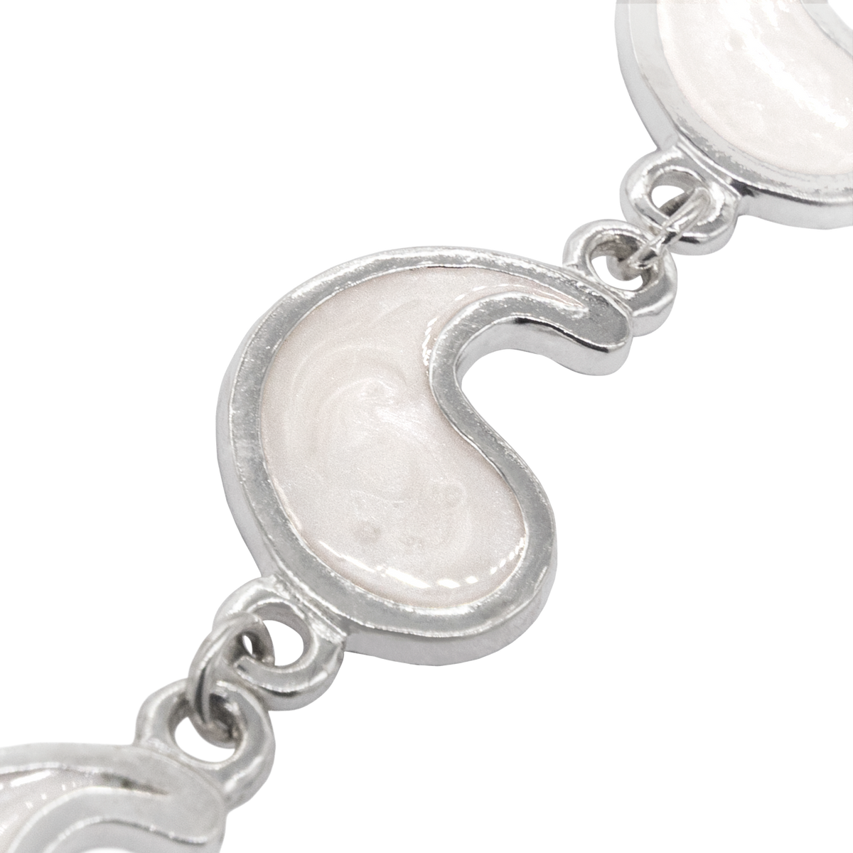 Flame of Tar Valon Ajah Bracelet - Enameled Sterling Silver