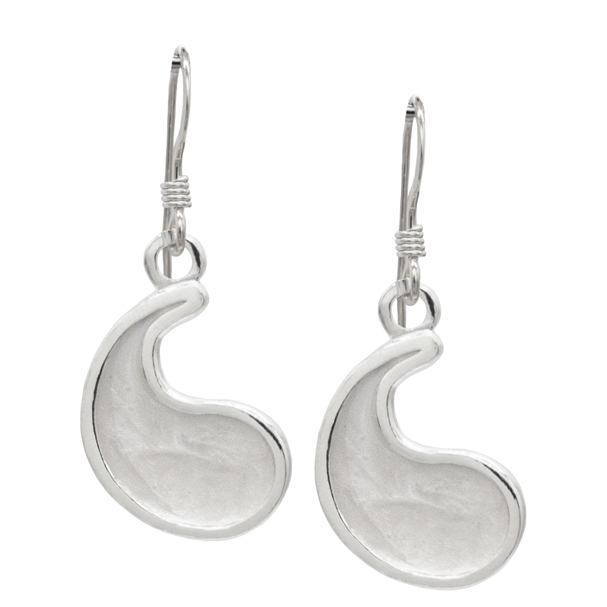 Flame of Tar Valon Ajah Earrings - Enameled Sterling Silver