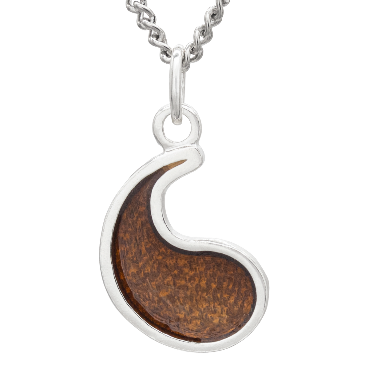 Flame of Tar Valon Ajah Necklace - Enameled Sterling Silver
