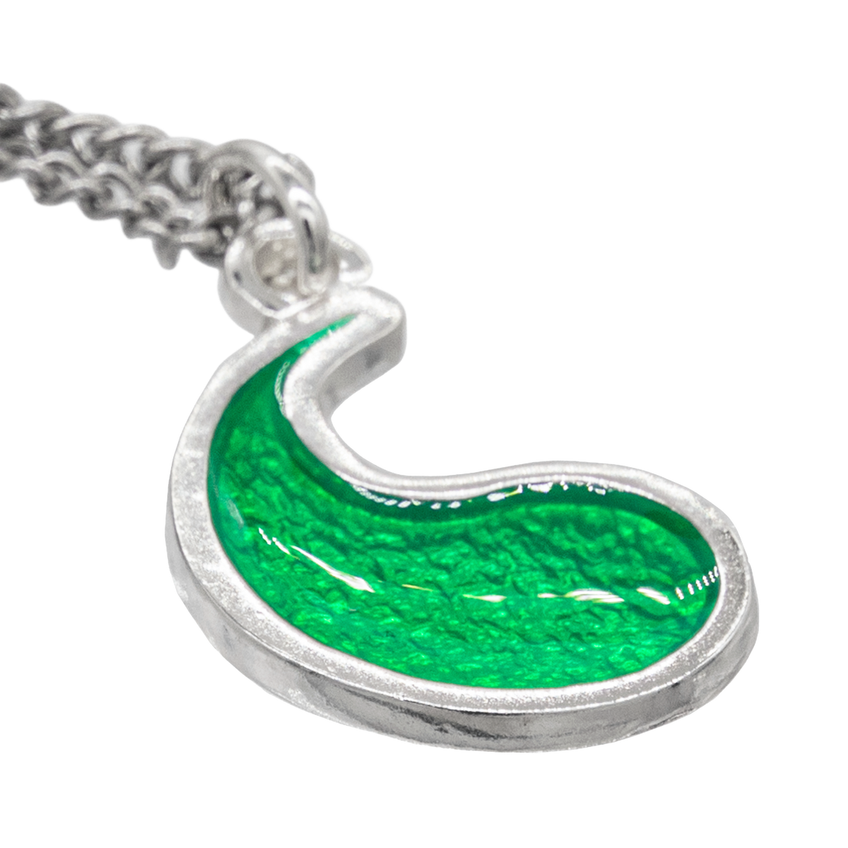 Flame of Tar Valon Ajah Necklace - Enameled Sterling Silver