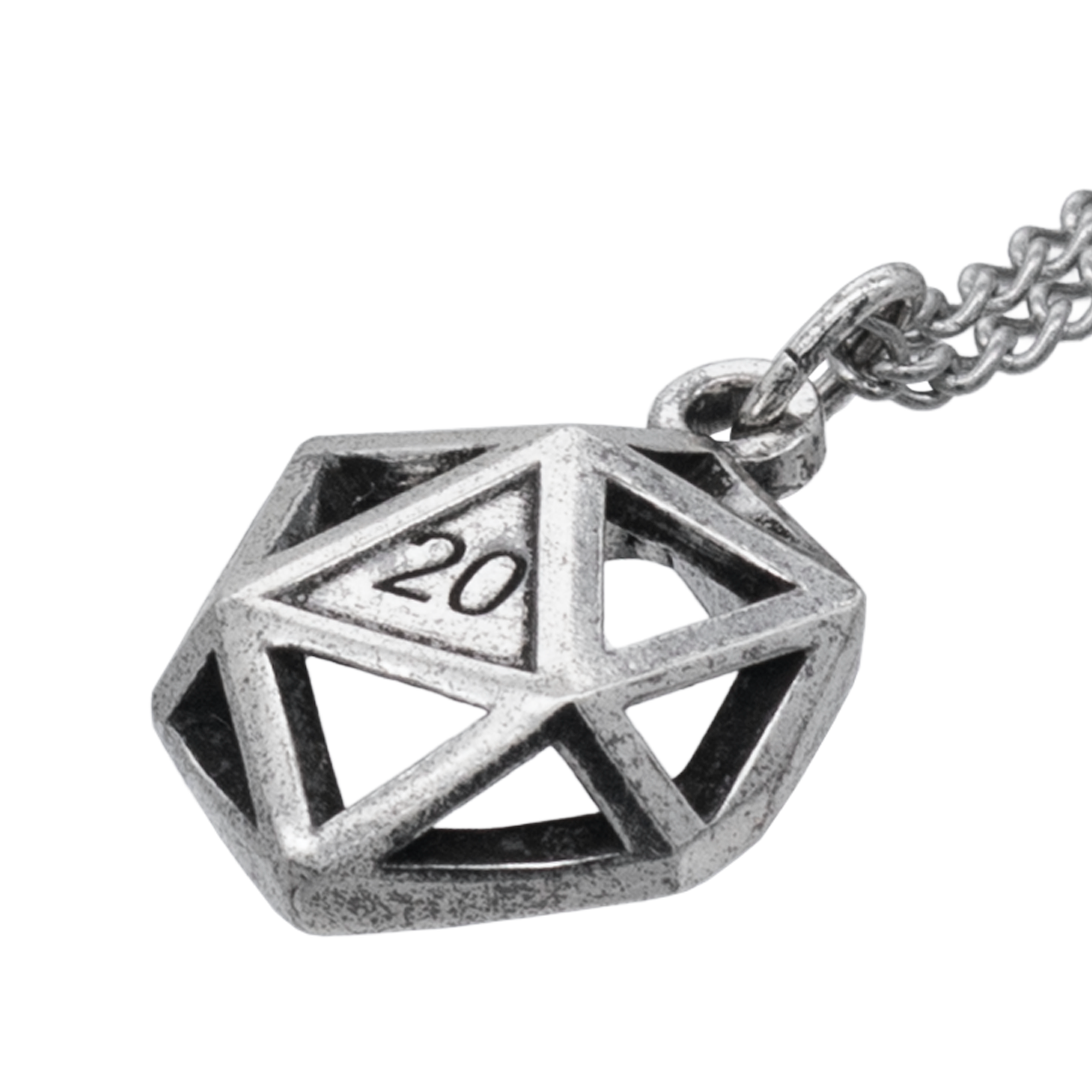 Hollow D20 Necklace - Badali Original