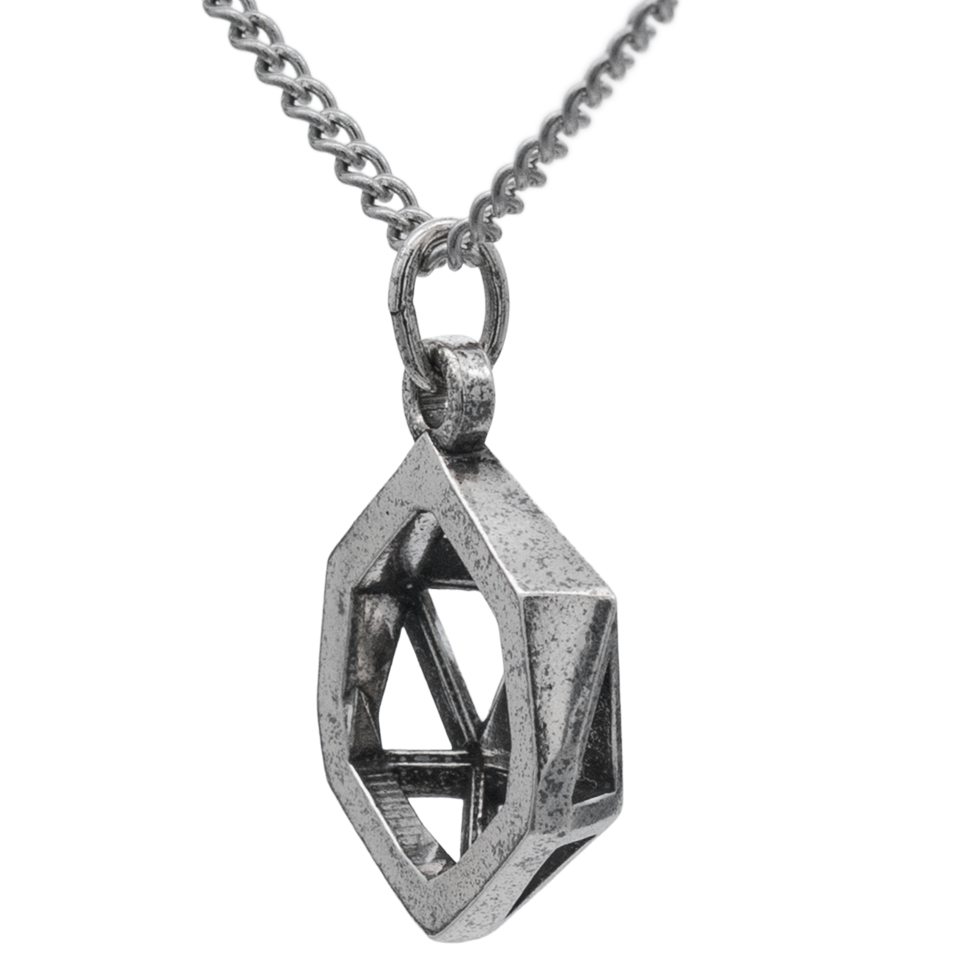 Hollow D20 Necklace - Badali Original