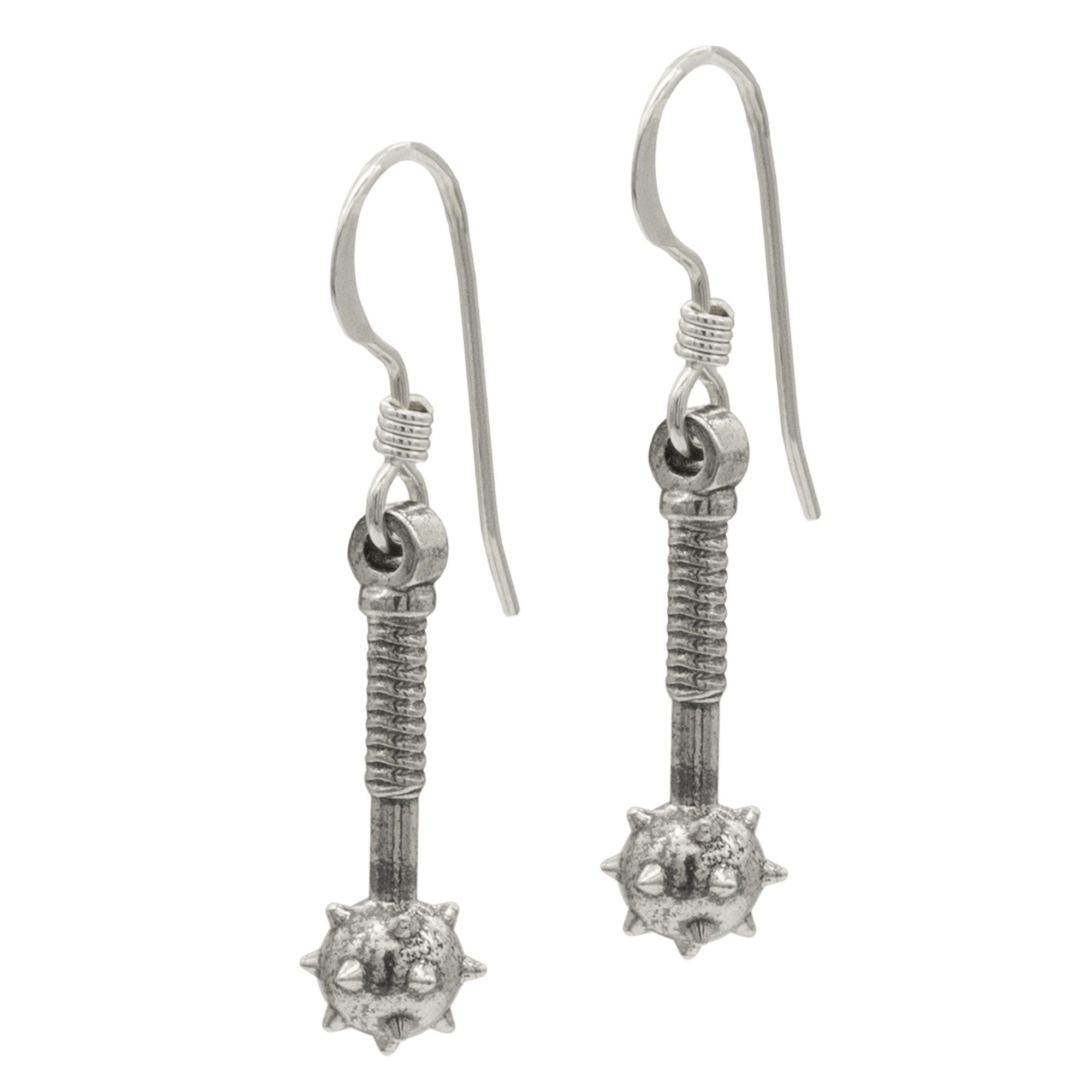 Cleric Mace/Morningstar Earrings - Badali Original
