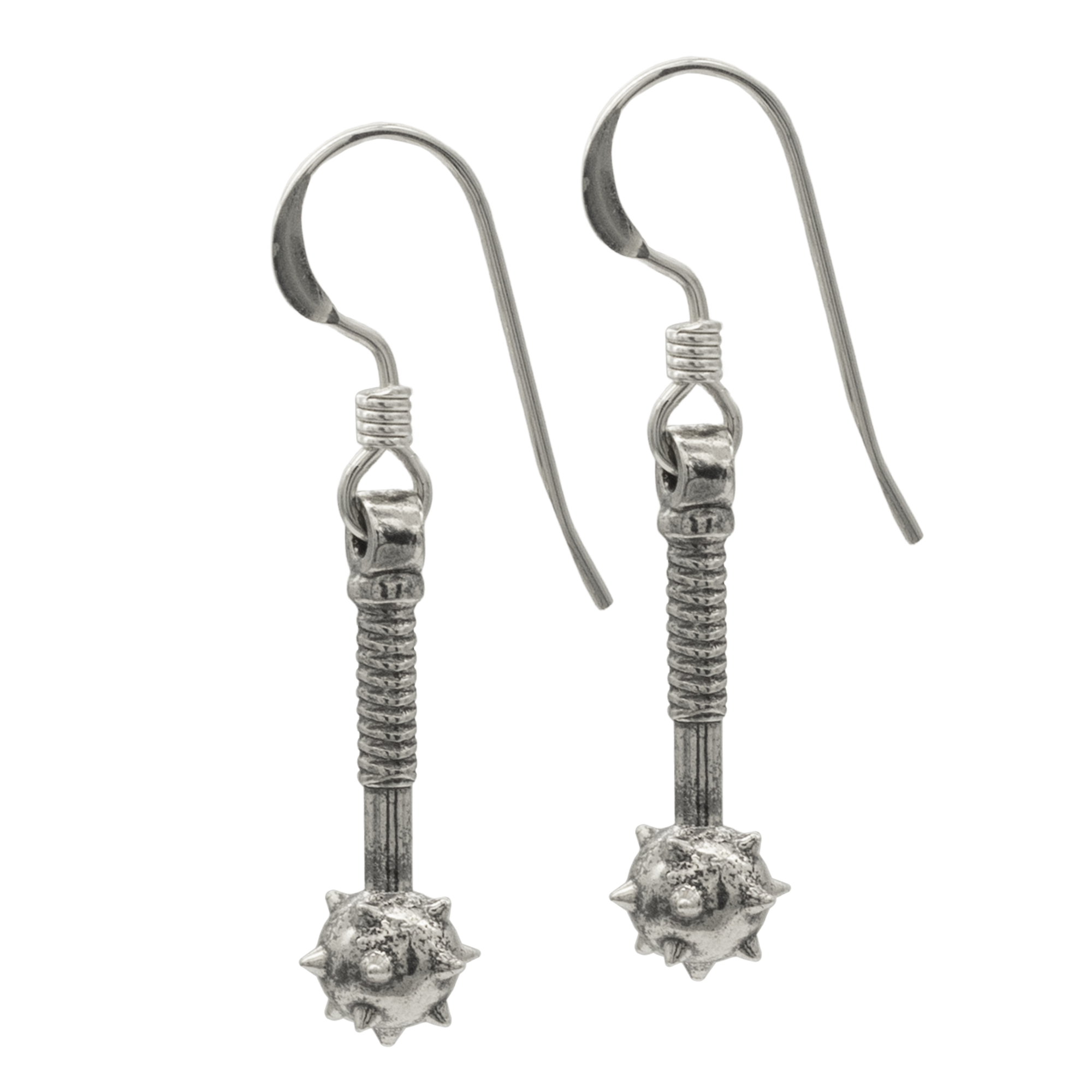 Cleric Mace/Morningstar Earrings - Badali Original