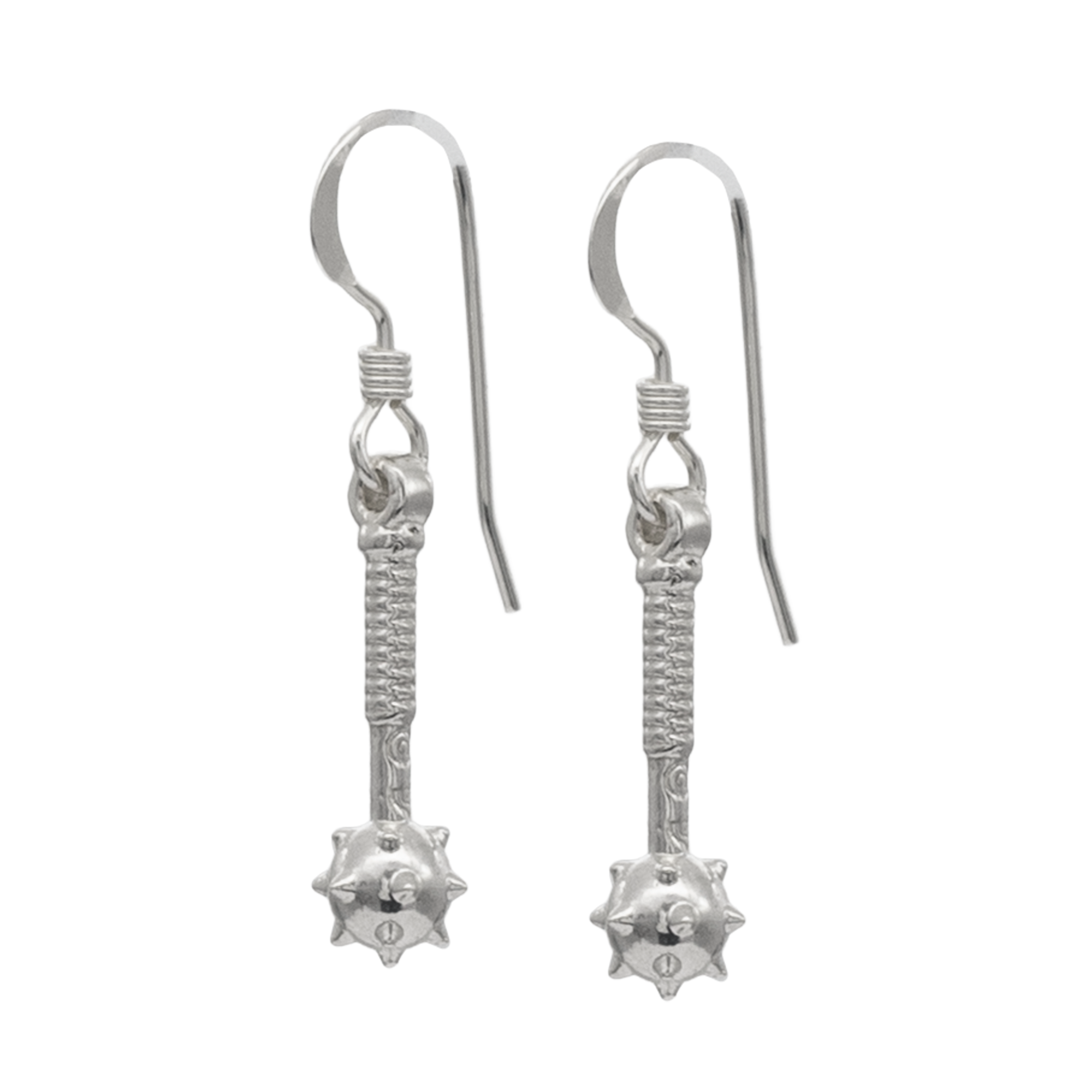 Cleric Mace/Morningstar Earrings - Badali Original