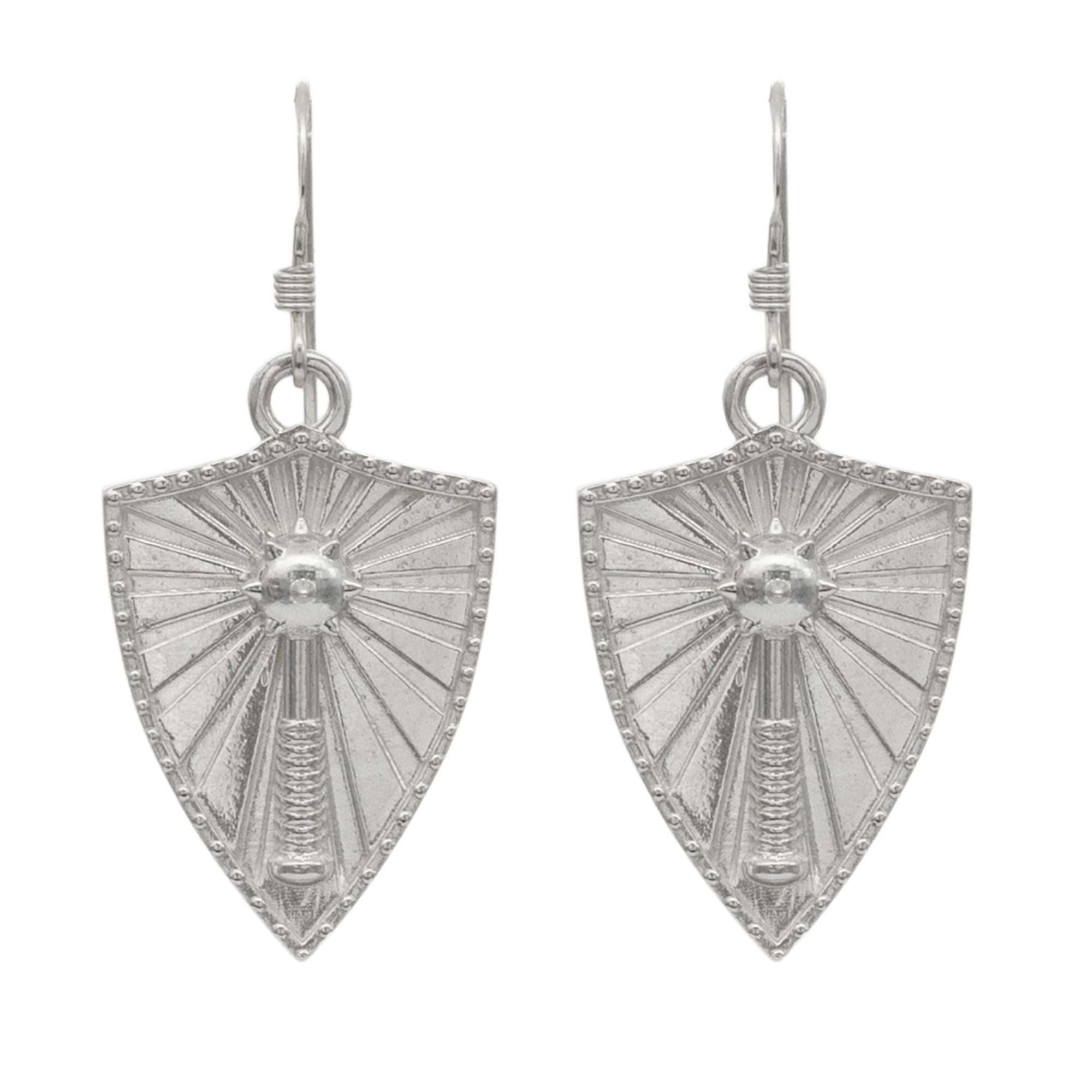 Paladin Mace & Shield Earrings - Badali Original