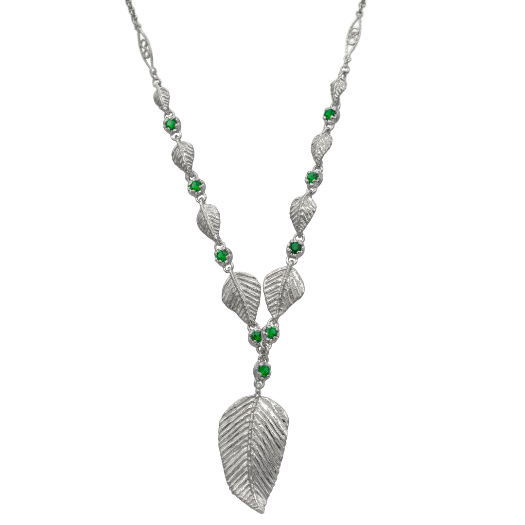 Elven Realms 9 Leaf Necklace: RIVENDELL™, MIRKWOOD™, LOTHLORIEN