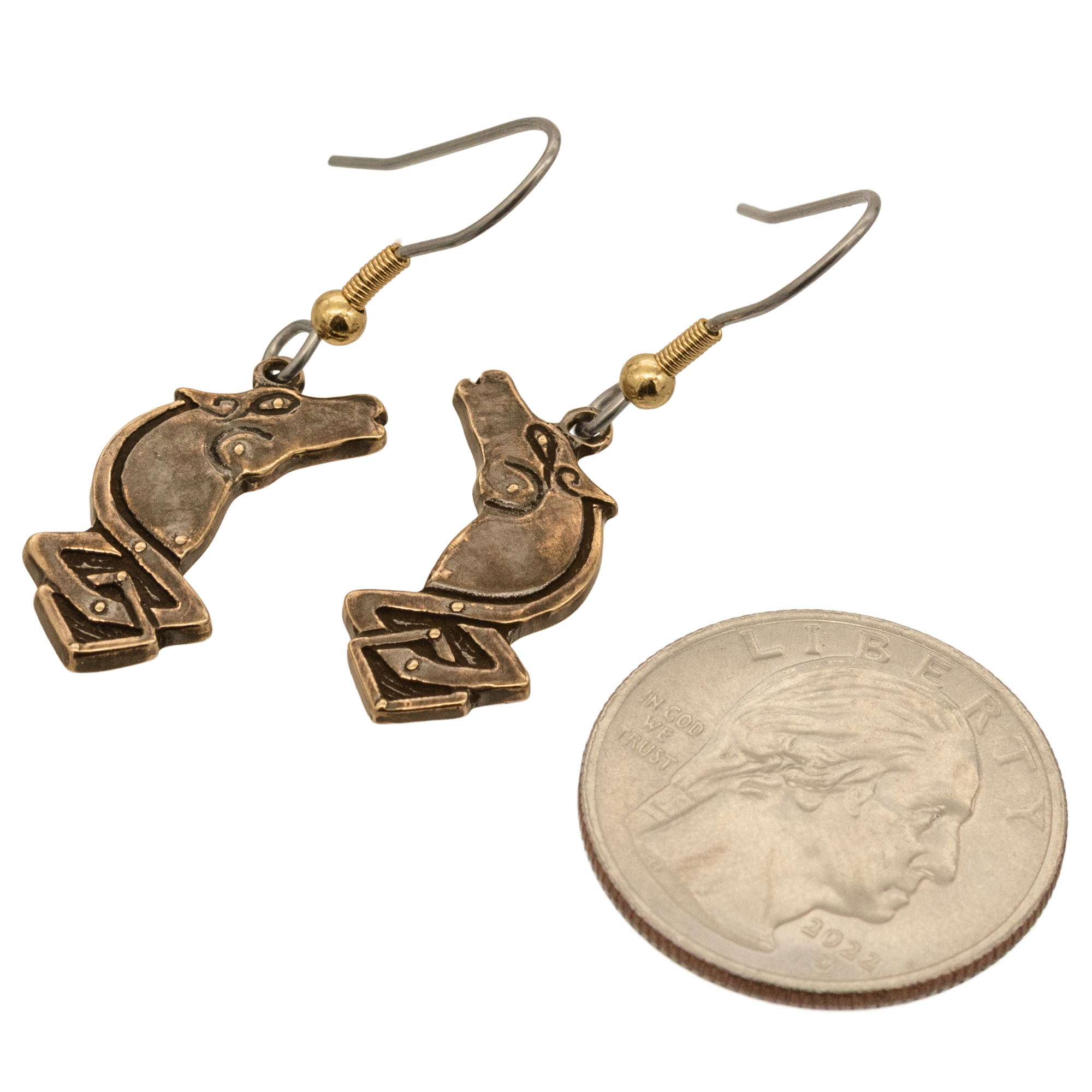EOWYN™ of ROHAN™ Shieldmaiden Horse Earrings
