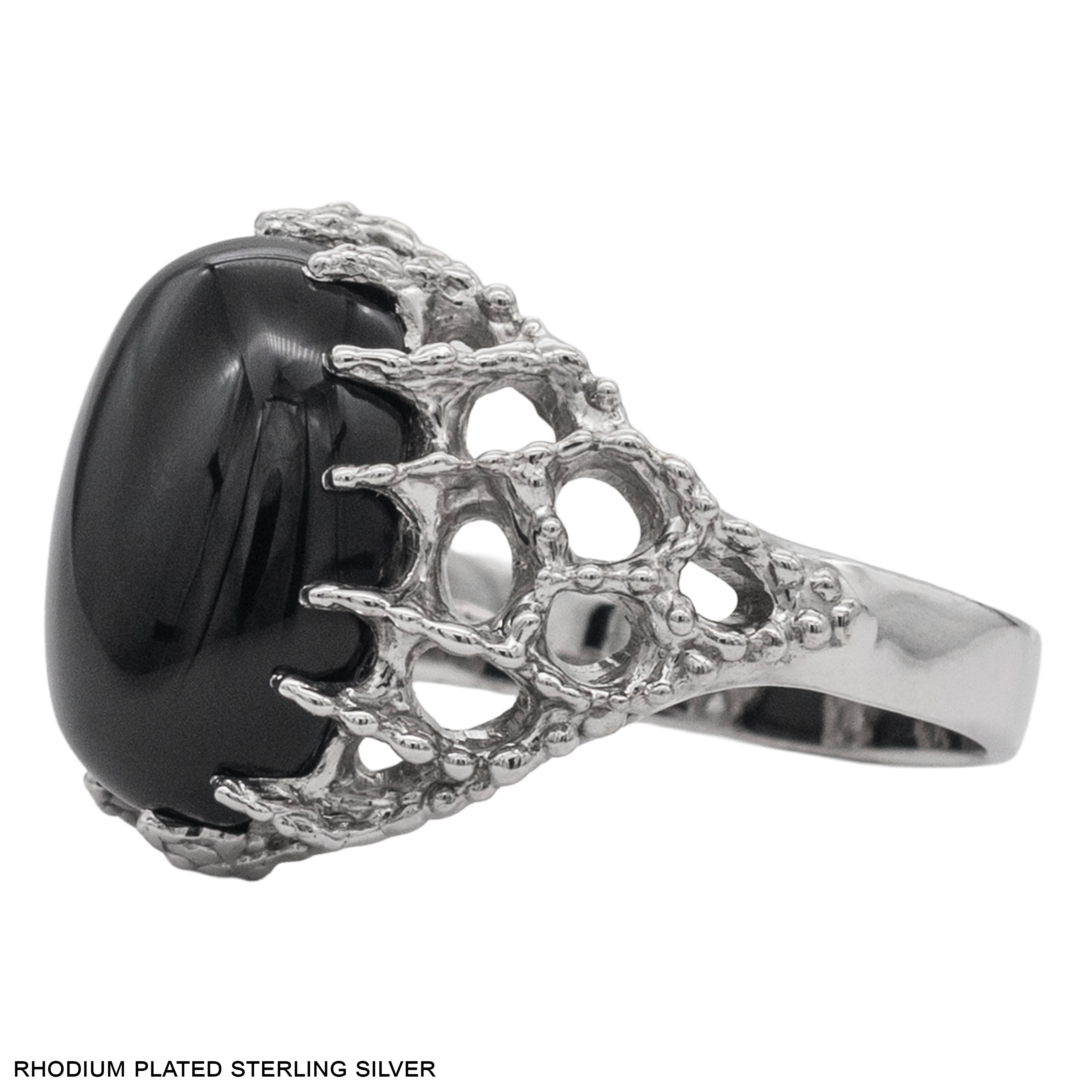 Rhodium Plated
