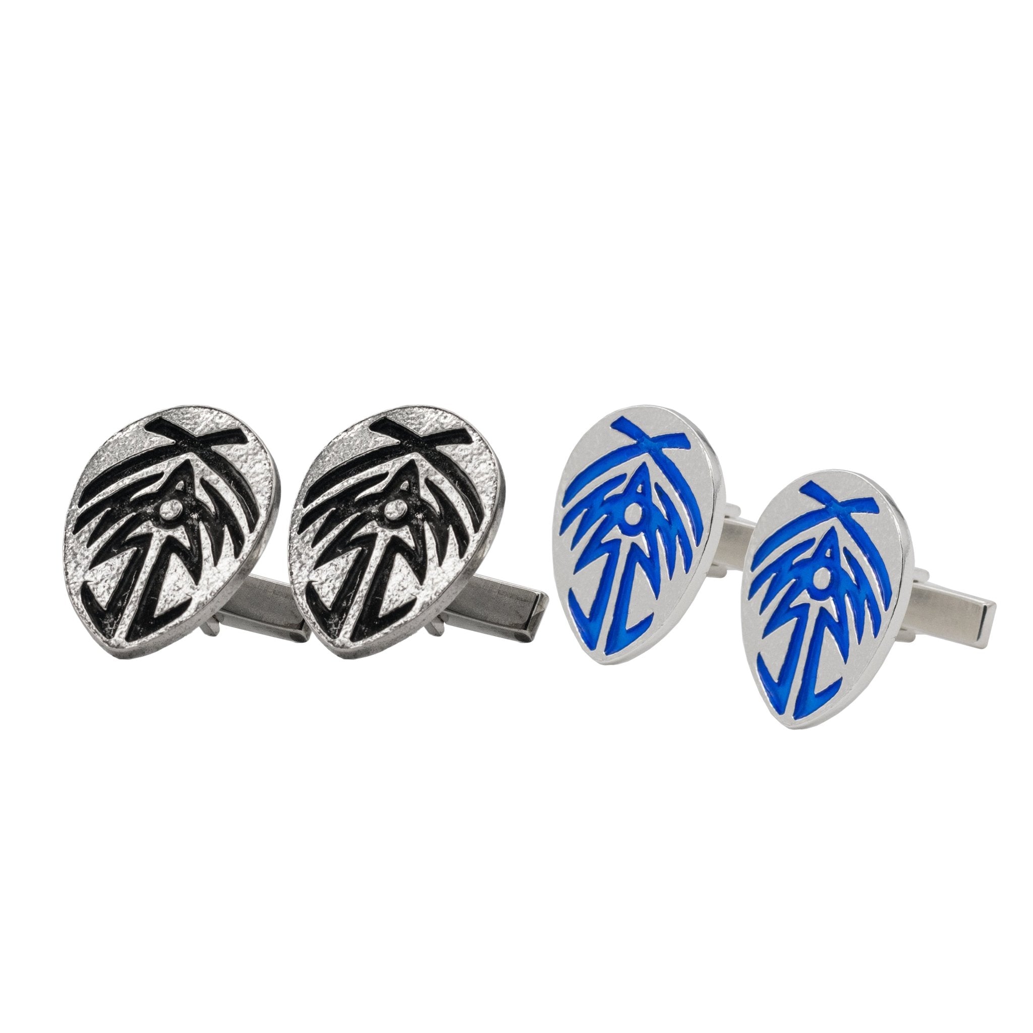 Bridge Four® Badge Cufflinks - Enameled Silver - BJS Inc. - Cufflinks