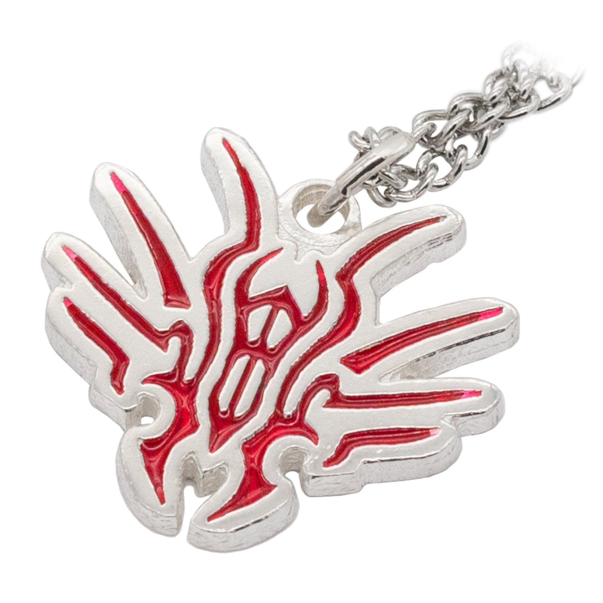 Chach Glyph Pendant - Enameled Silver - BJS Inc. - Necklace