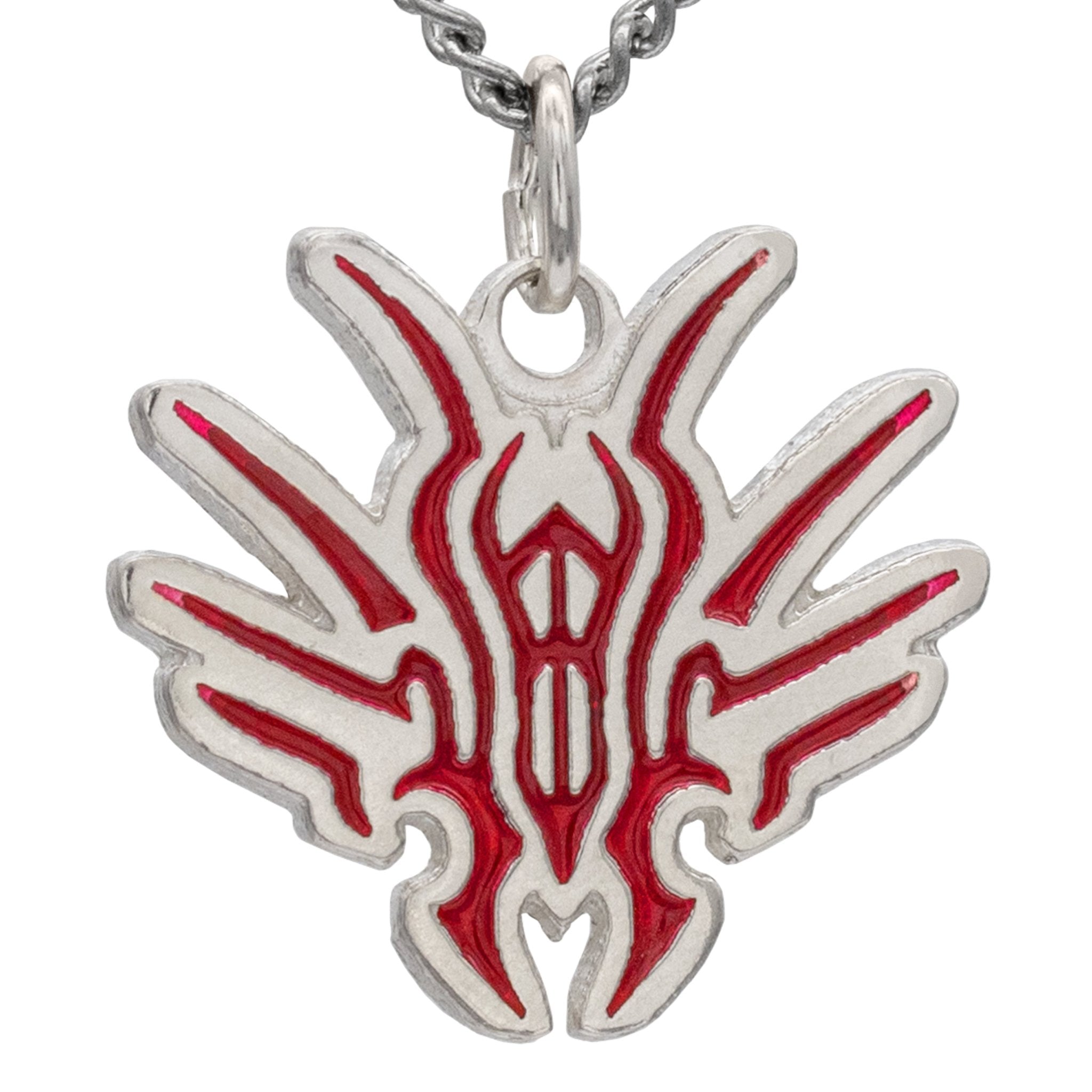 Chach Glyph Pendant - Enameled Silver - BJS Inc. - Necklace