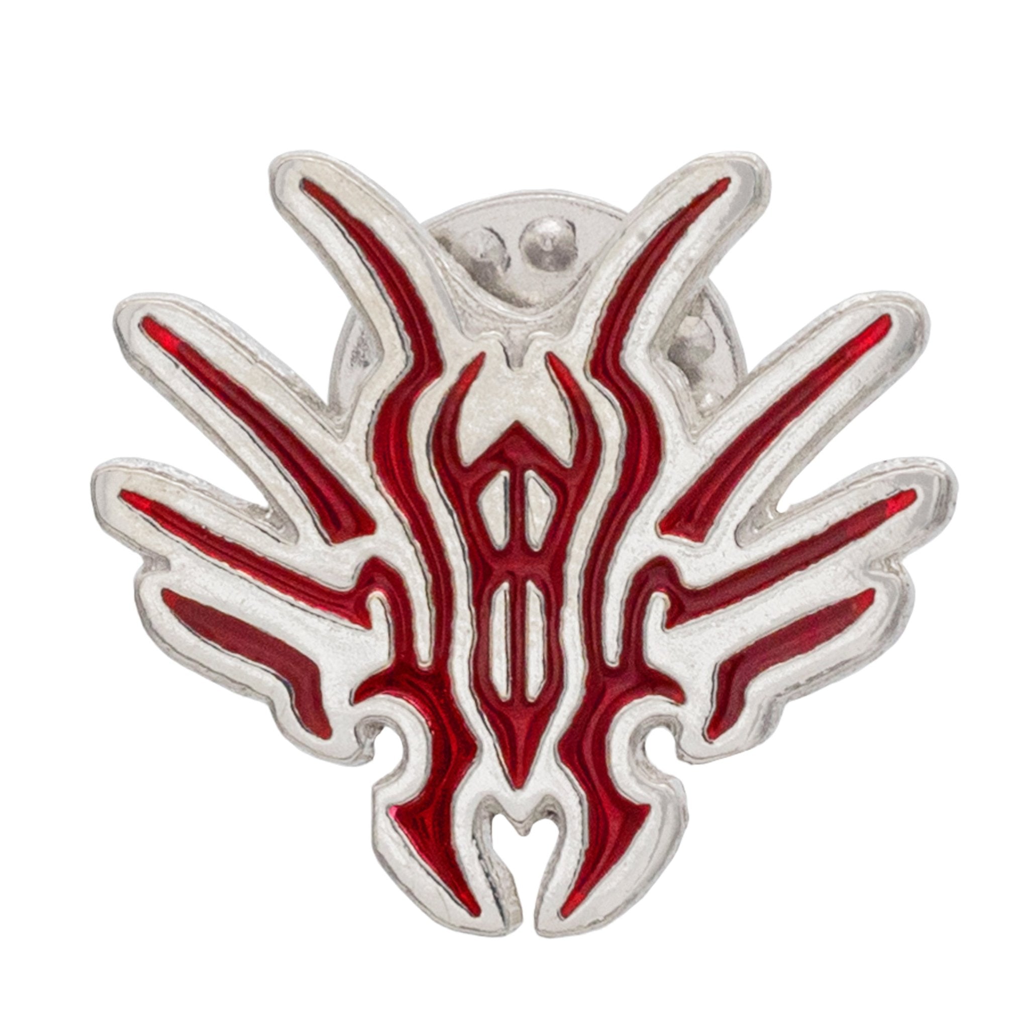Chach Glyph Pin - Enameled Silver - BJS Inc. - Pin