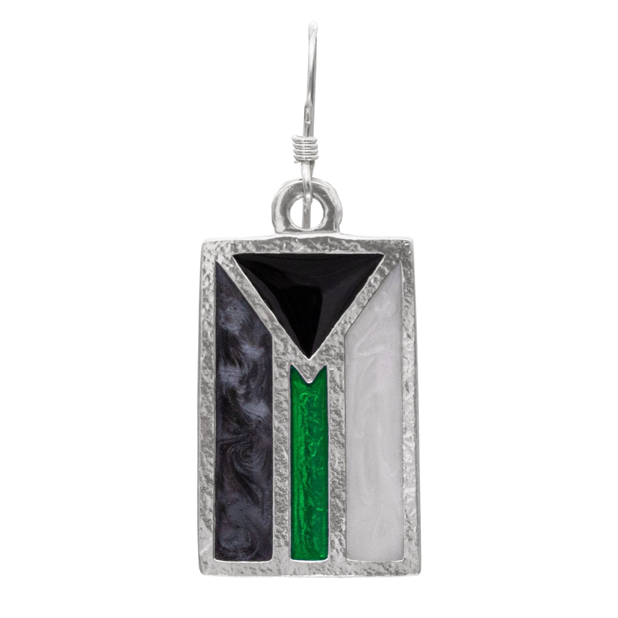 Demiromantic PRIDE Flag Earrings - BJS Inc. - Earrings