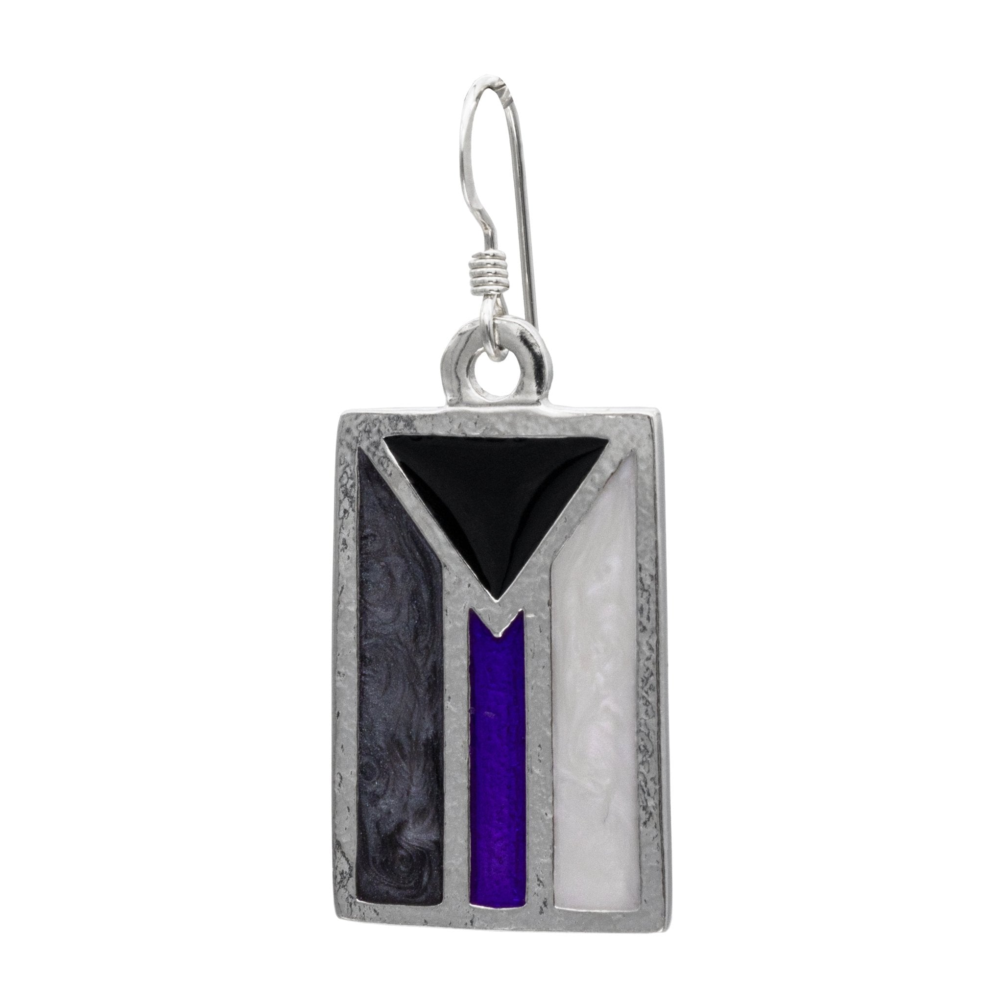 Demisexual PRIDE Flag Earrings - BJS Inc. - Earrings