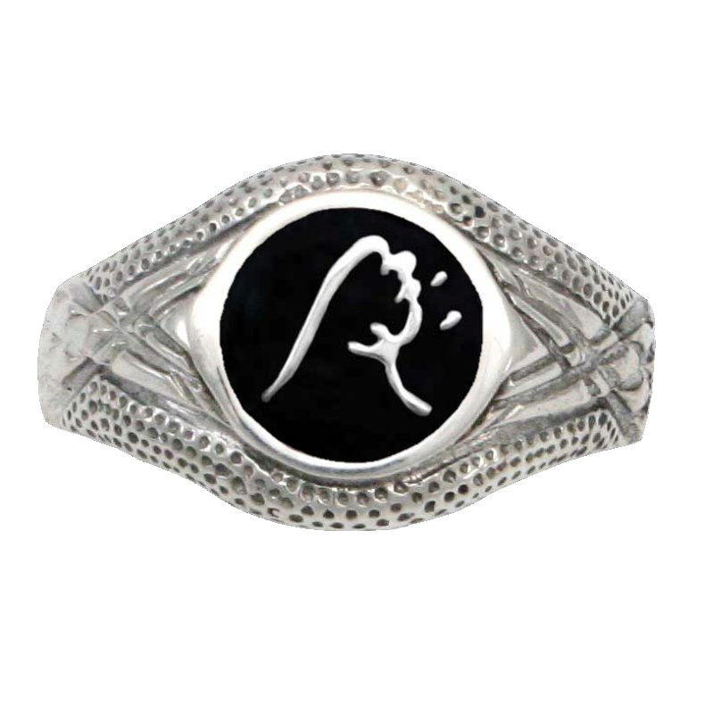 Enameled Impact Ward Ring