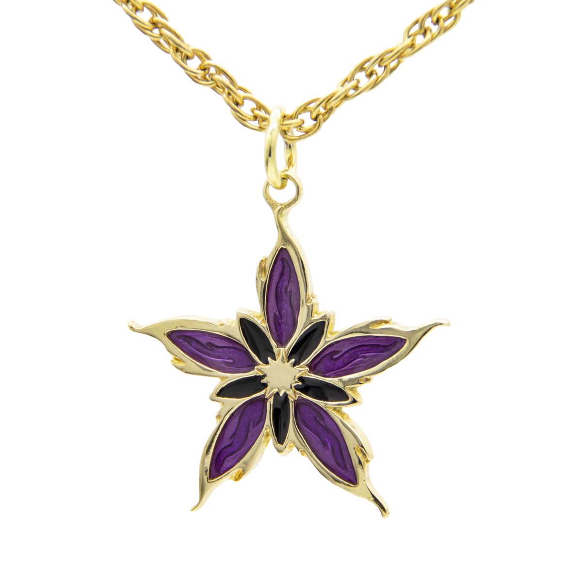 Enameled Nalthis Pendant - Brass