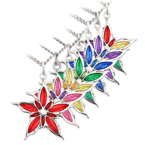 Enameled Nalthis Pendant - Sterling Silver