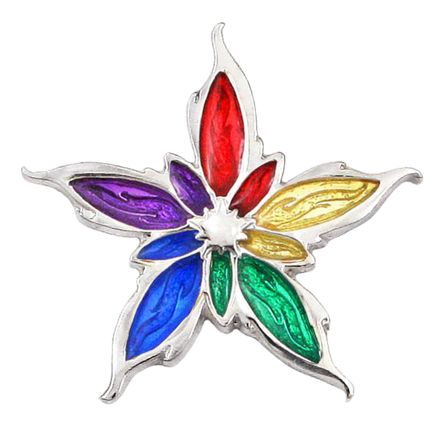 Enameled Nalthis Pin